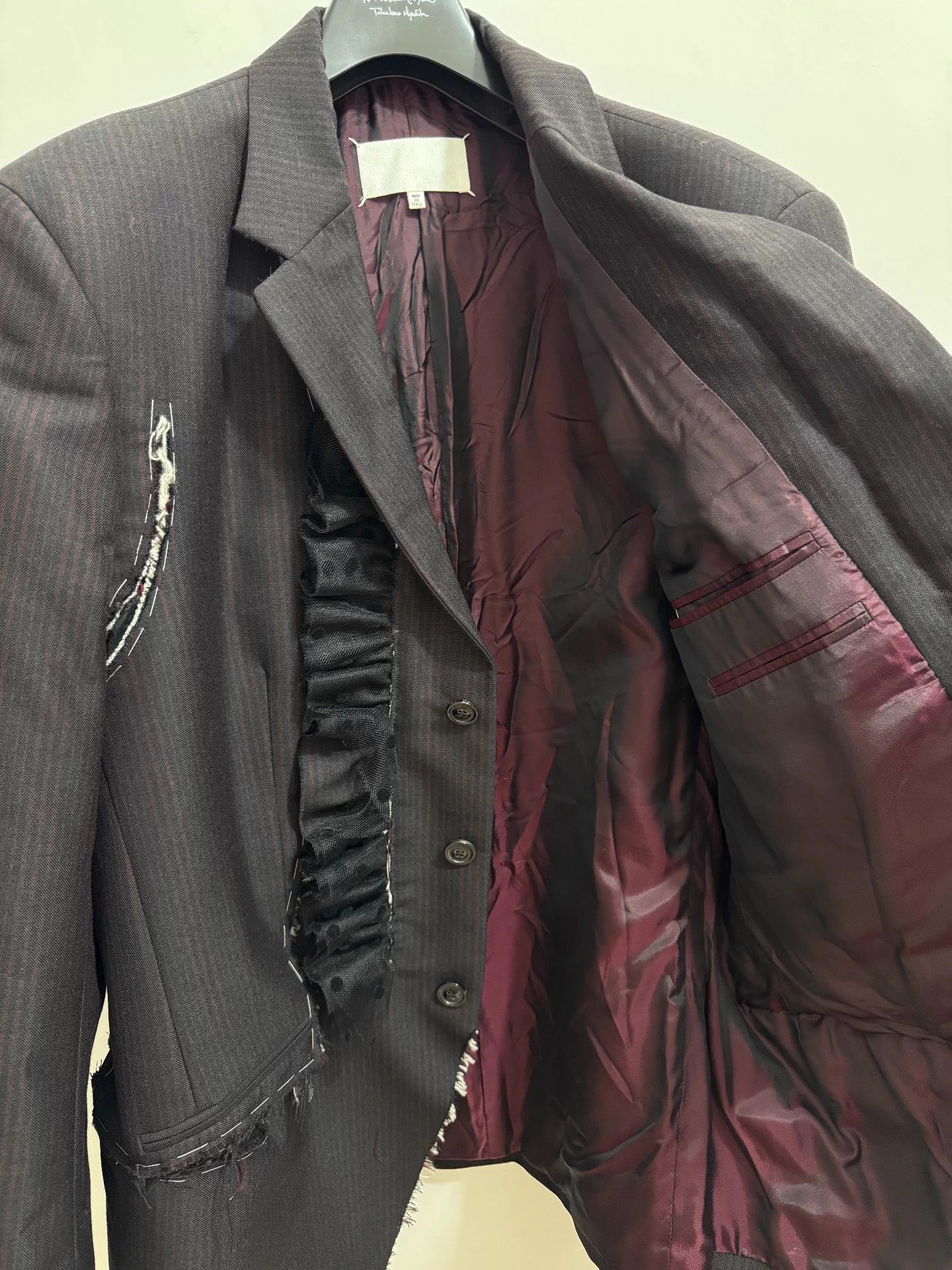 Maison Margiela MM6 shoulder50 chest116 sleeve58 women's blazer Size XL / US 12-14 / IT 48-50 - 5 Thumbnail