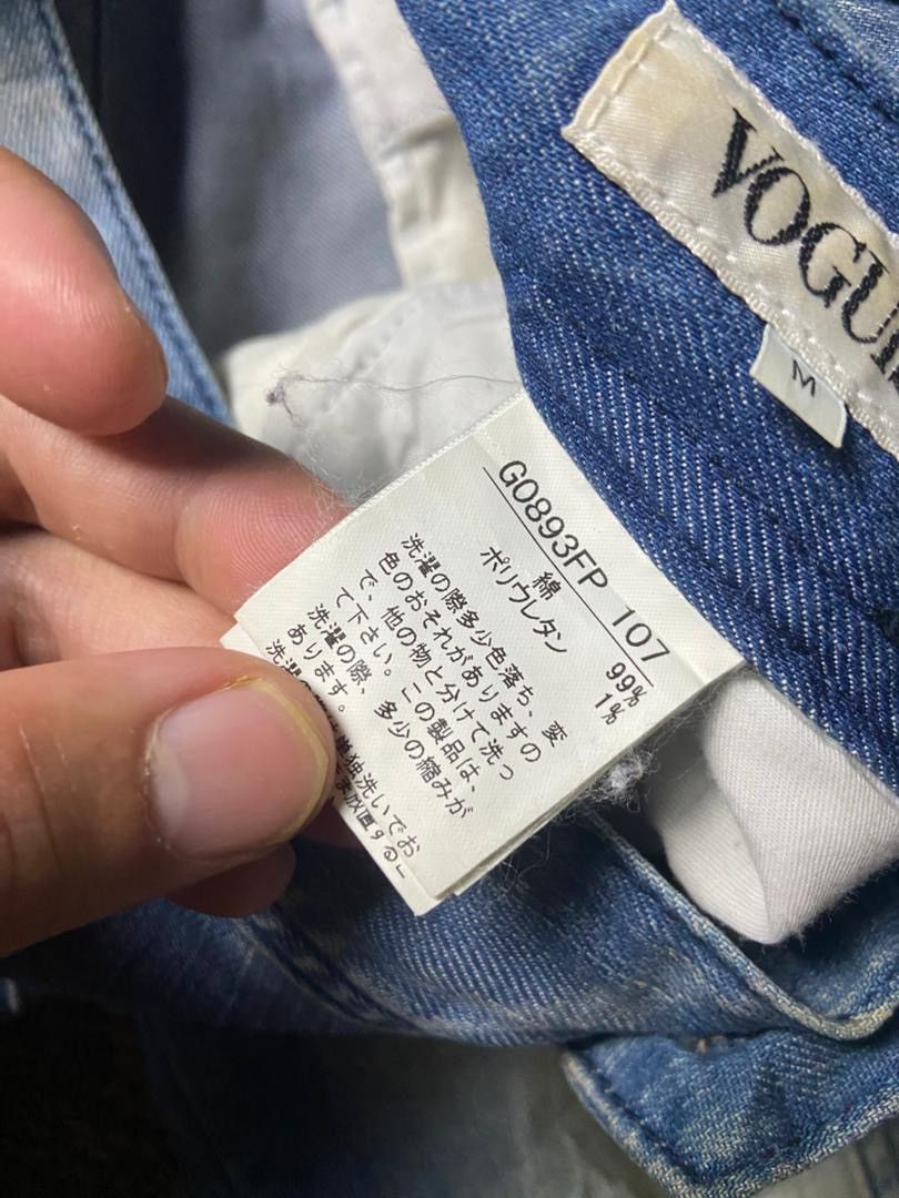Japanese Brand Voguish Japanese Brand Cargo Denim Pants (155) Size US 32 / EU 48 - 4 Thumbnail