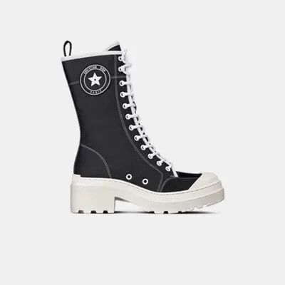 image of Dior O1Bcso1Str0524 D-Rise Boots In Black, Women's