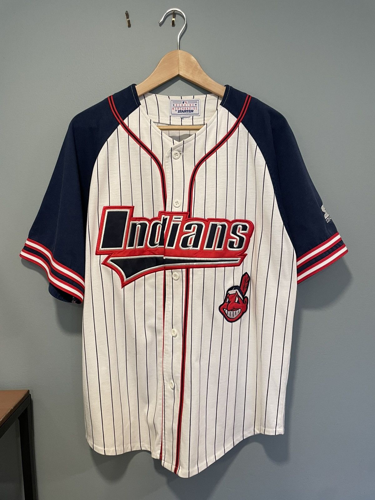Starter Starter 90s Cleveland Indians Jersey Size US S / EU 44-46 / 1 - 1 Thumbnail