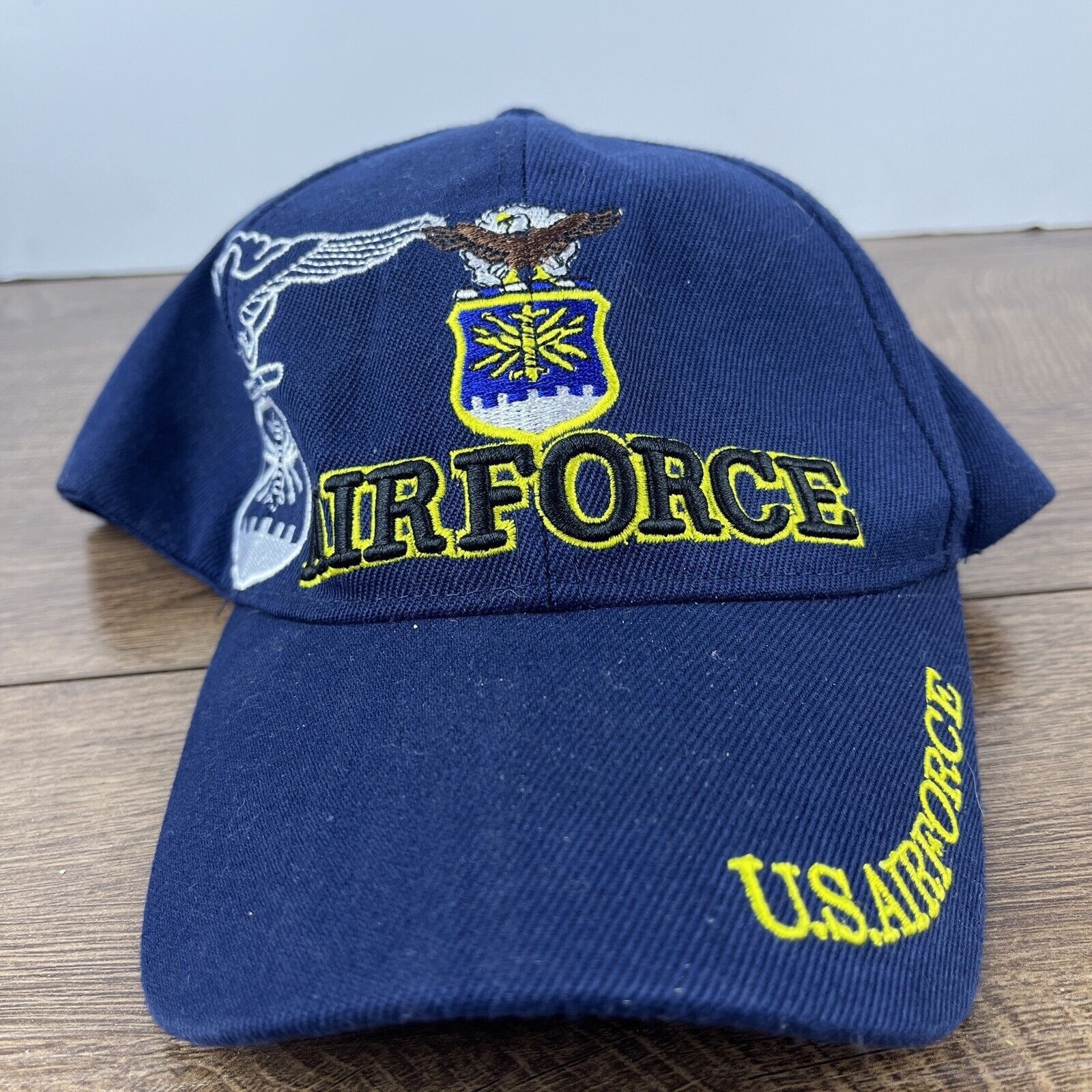 Other Air Force Hat United States Air Force Blue Hat Adjustable Ad Size ONE SIZE - 2 Thumbnail