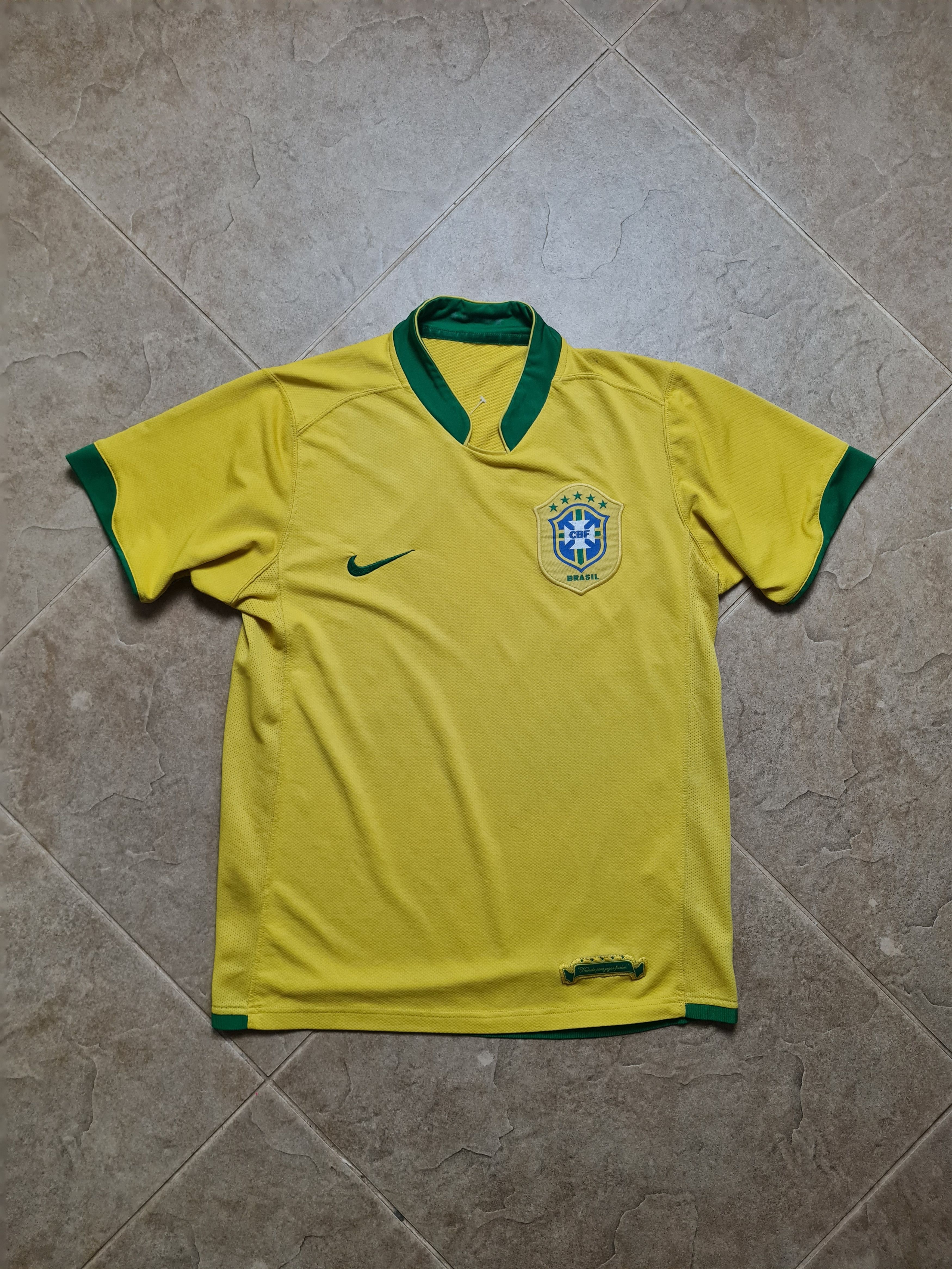 Nike Rare Soccer shirt Nike Brazil 2006-2008 Football Jersey Size US S / EU 44-46 / 1 - 1 Thumbnail