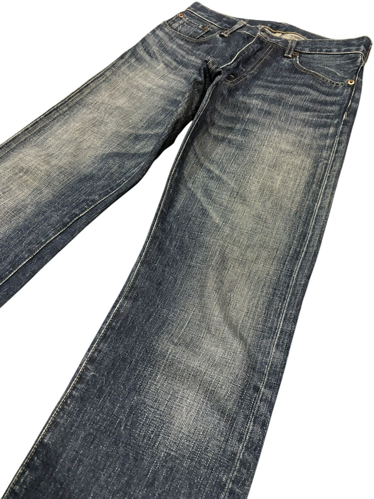 Levi's × Vintage Y2k Vintage Levi’s Japan Lot 505 Faded Straight Cut Jeans Size US 28 / EU 44 - 3 Thumbnail
