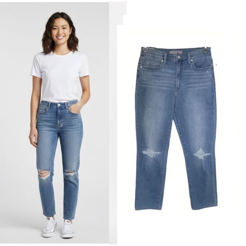 ❤️Joe's Jeans Women's Size 29 Slim Straight Ankle Raw Hem Di