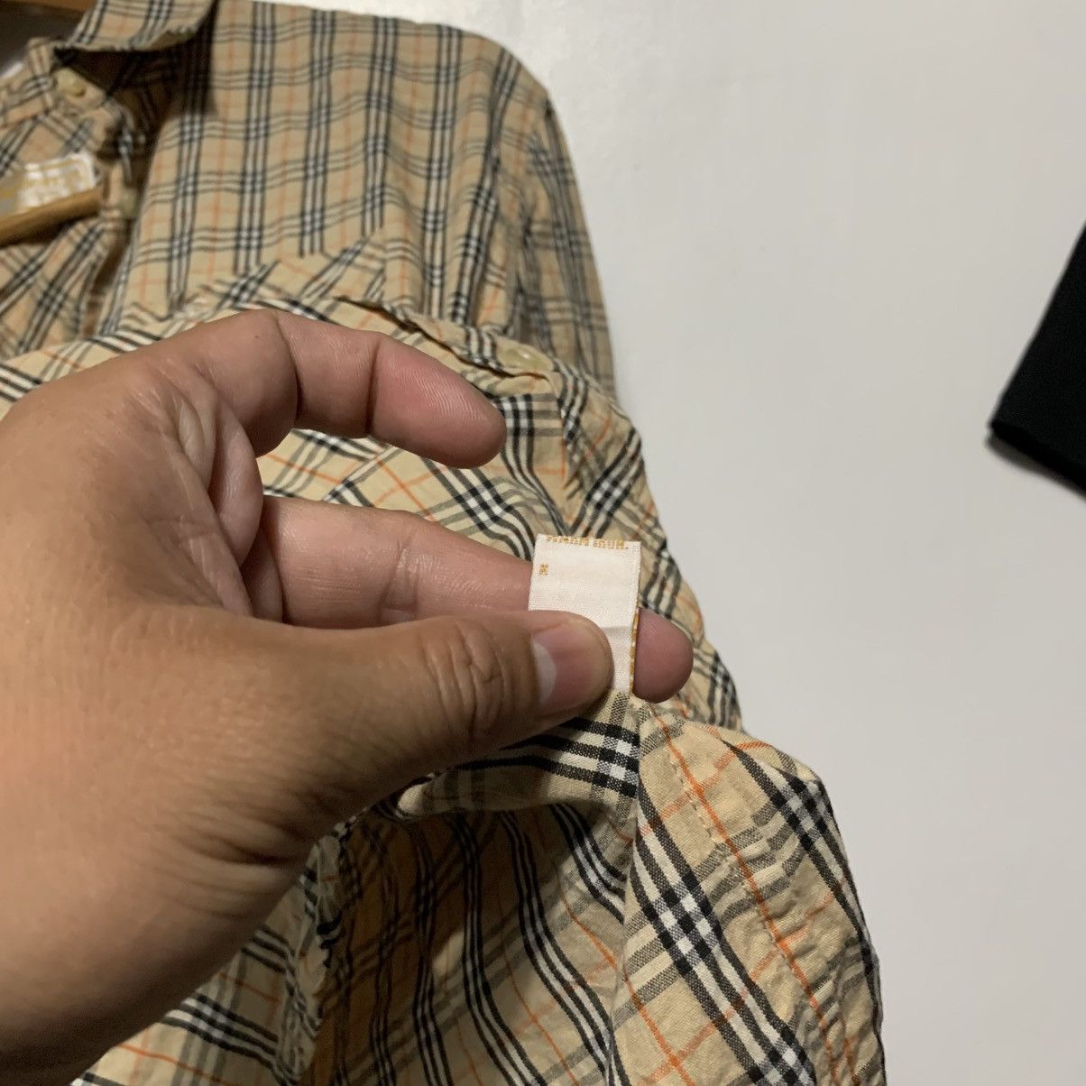 Burberry Vintage Burberry Plaid Buttons Size L / US 10 / IT 46 - 10 Thumbnail