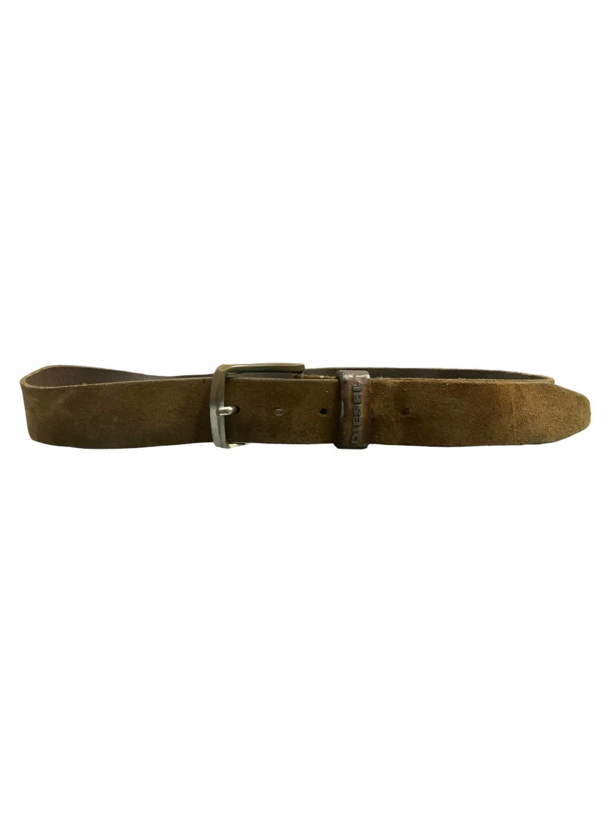 Diesel × If Six Was Nine Vintage Diesel Suede Brown Leather Belt Size ONE SIZE - 3 Thumbnail