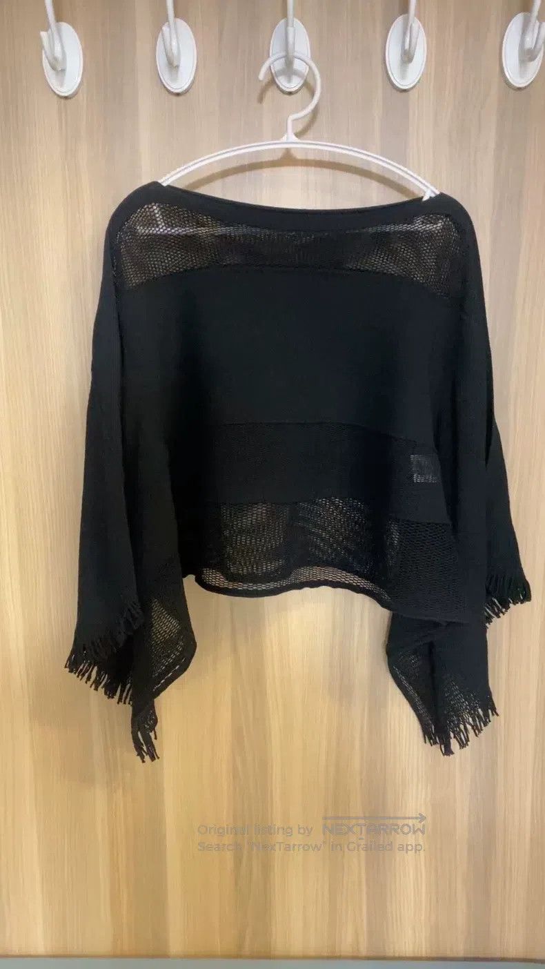 Issey Miyake Issey Miyake Black Long Sleeve Top Size M / US 6-8 / IT 42-44 - 1 Thumbnail