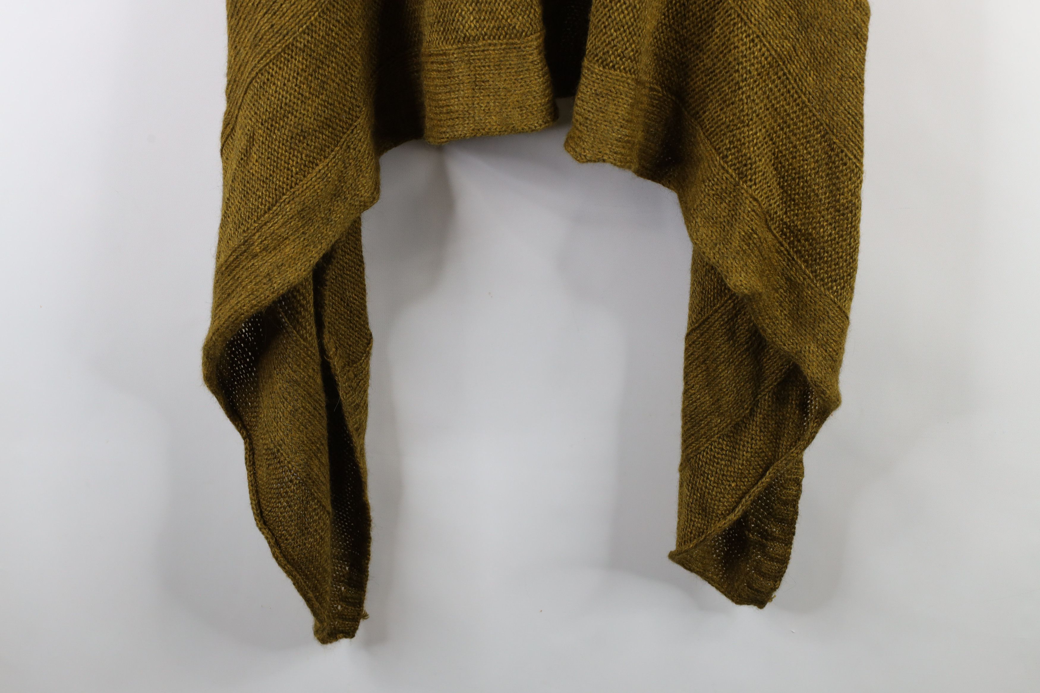 Eileen Fisher × Vintage Eileen Fisher Silk Knit Open Front Wrap Cardigan Sweater Size L / US 10 / IT 46 - 15 Thumbnail