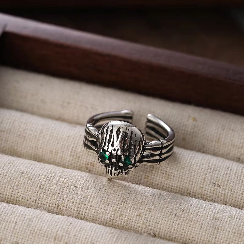 Jewelry Arrival Vintage Skull Ring Size ONE SIZE - 4 Thumbnail