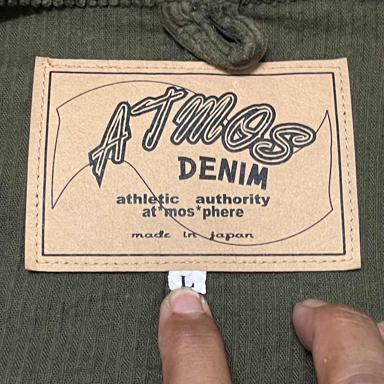 atmos Vintage Atmos Denim Corduroy Jacket Size US L / EU 52-54 / 3 - 7 Thumbnail