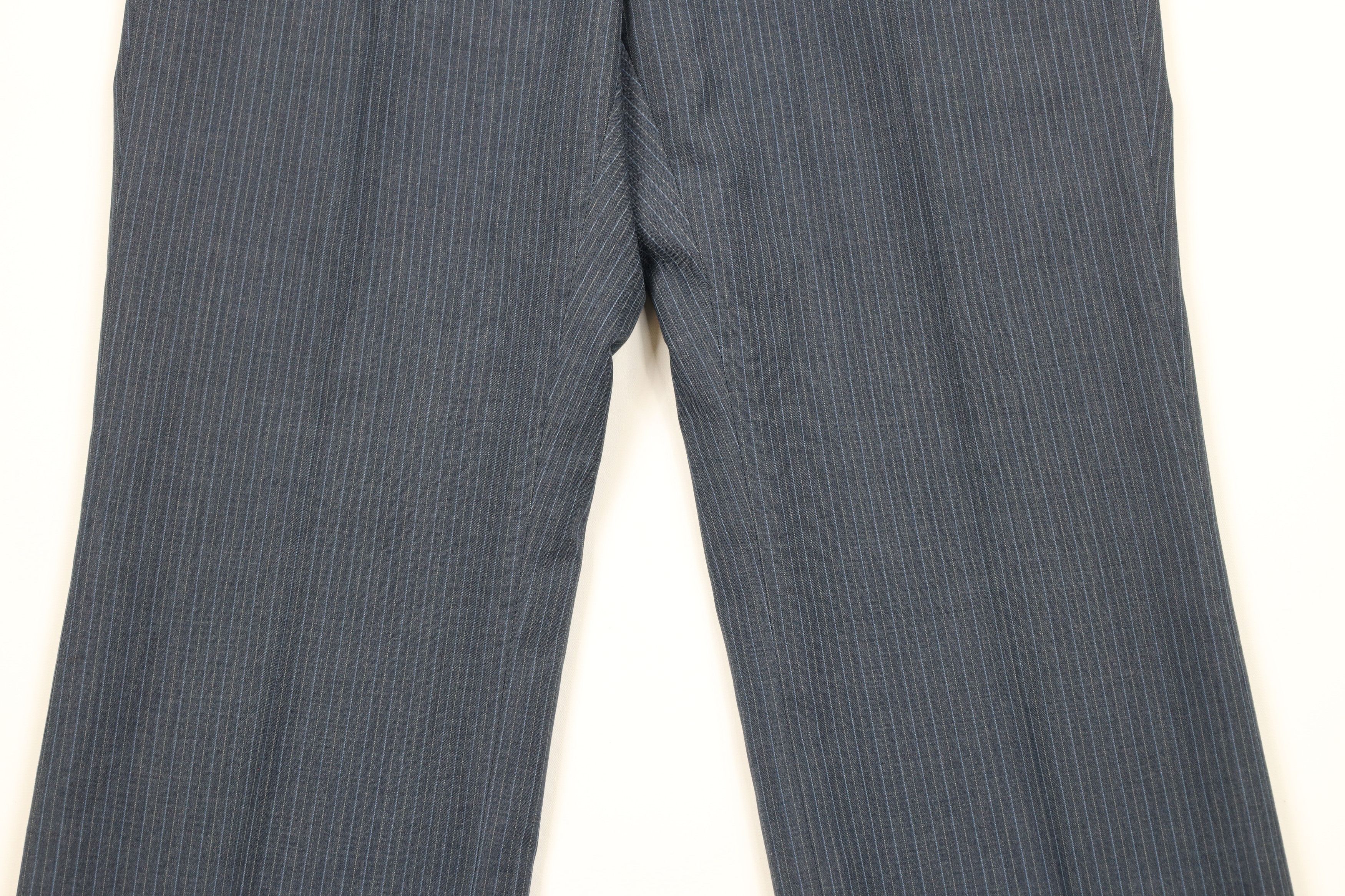 Vintage Vintage 70s Streetwear Pinstriped Bell Bottoms Pants USA Size US 32 / EU 48 - 3 Thumbnail