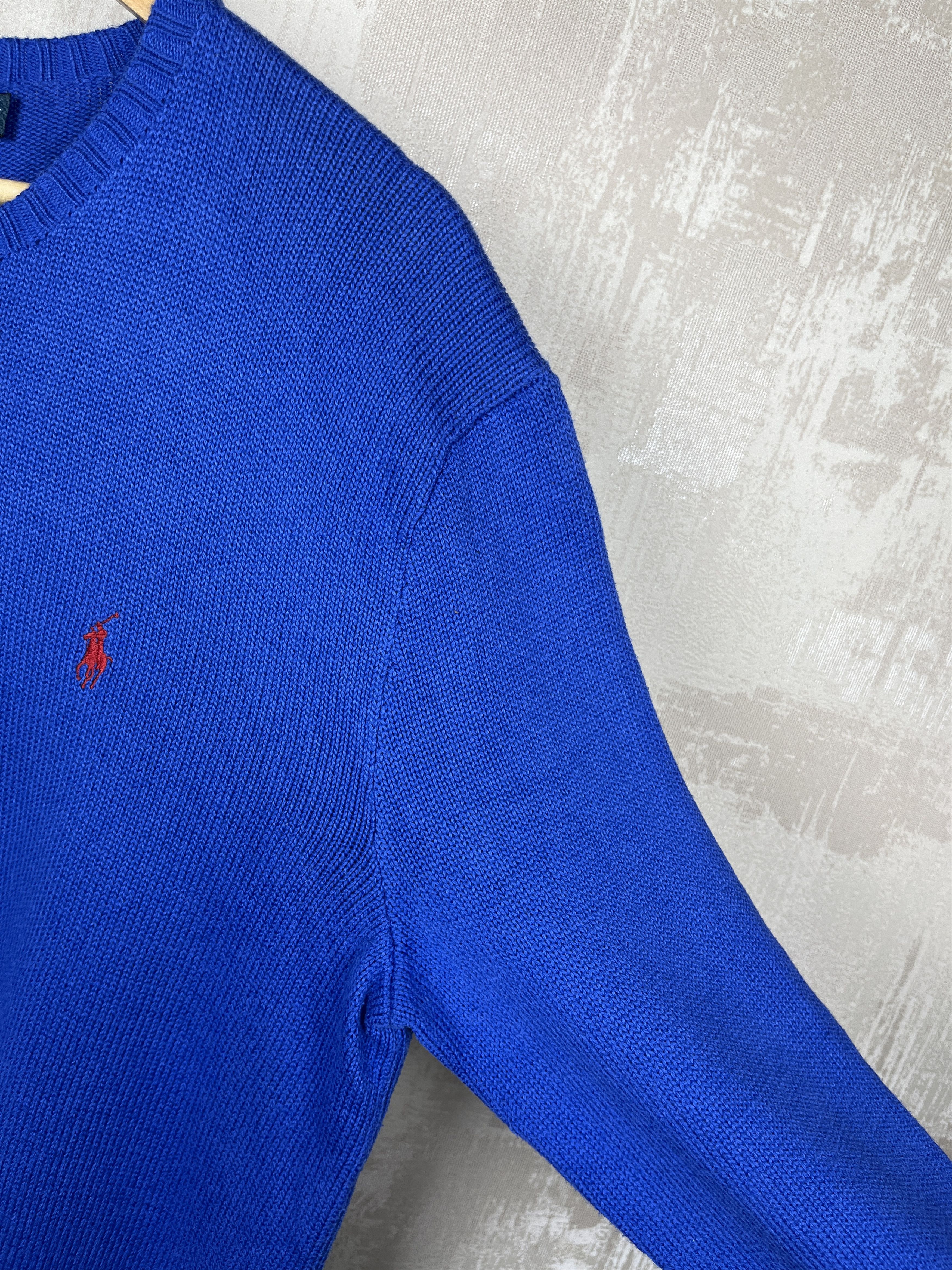 Polo Ralph Lauren × Ralph Lauren × Vintage Vintage Polo by Ralph Lauren Crew Neck Cotton Sweater Size US M / EU 48-50 / 2 - 8 Thumbnail