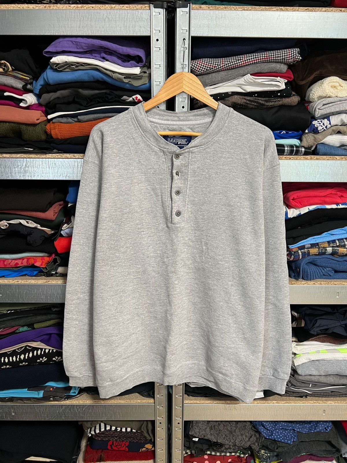 L.L. Bean Vintage Russell Athletic L.L Bean Sweatshirt Button Size M Size US M / EU 48-50 / 2 - 1 Thumbnail