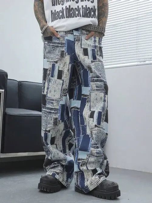 Japanese Brand Straight Leg Denim Jeans Custom Size US 34 / EU 50 - 4 Thumbnail