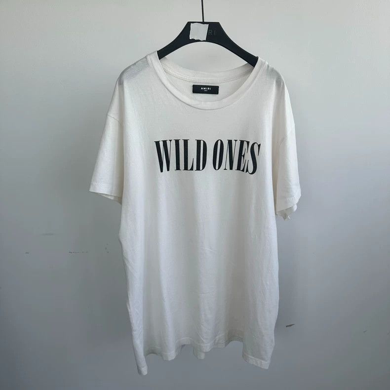 Amiri Amiri wild ones slogan short sleeve Size US L / EU 52-54 / 3 - 1 Thumbnail