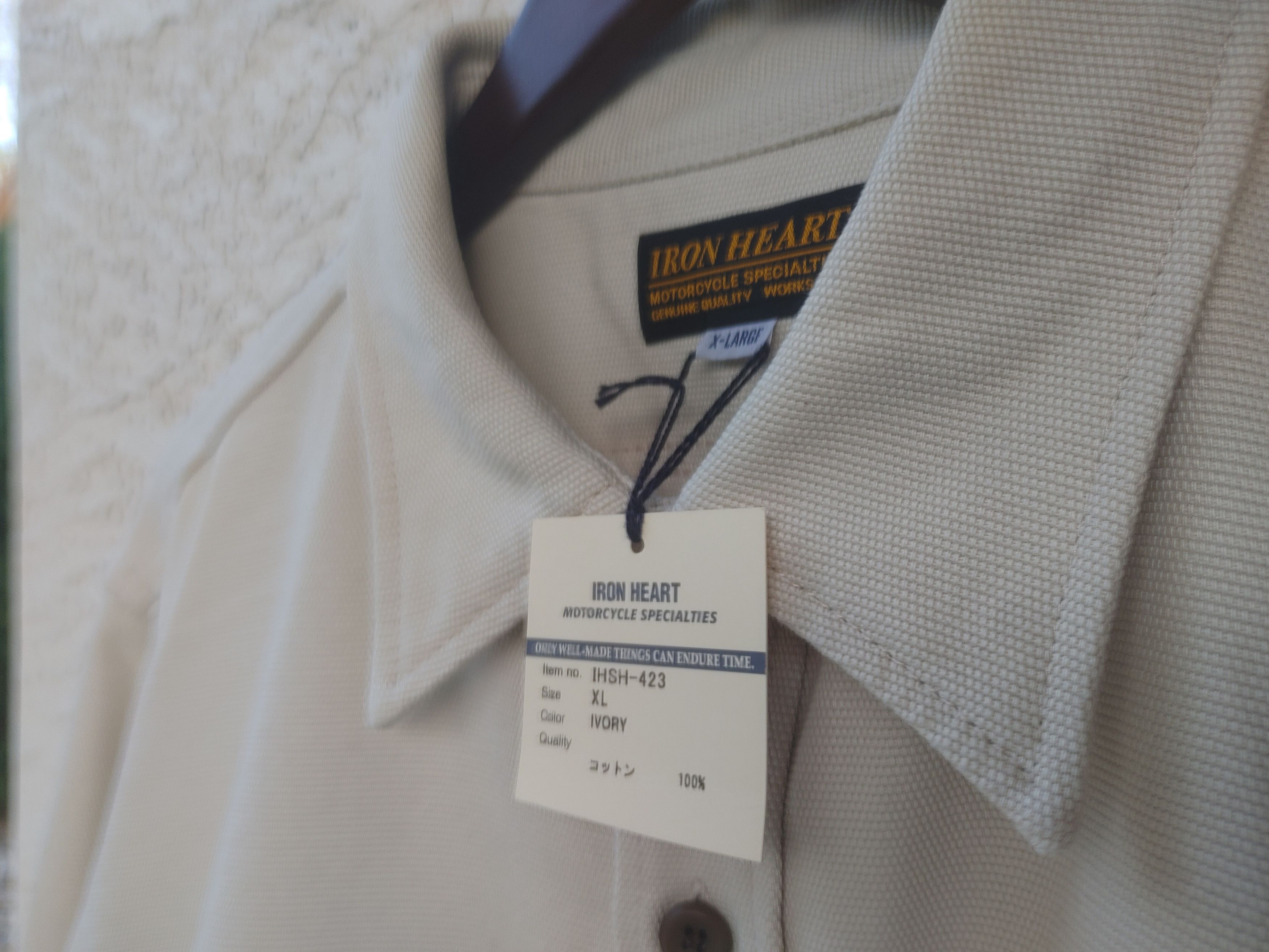 Iron Heart IHSH-423-IVORY Size US XL / EU 56 / 4 - 3 Thumbnail