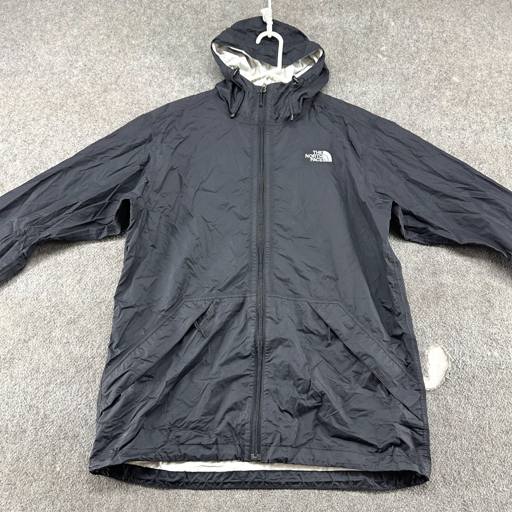 The North Face **North Face Mens Black Hooded Rain Jacket** User: North Face Mens Black Hooded Rain Jacket Hyvent 2.5L Shell Size US M / EU 48-50 / 2 - 4 Thumbnail