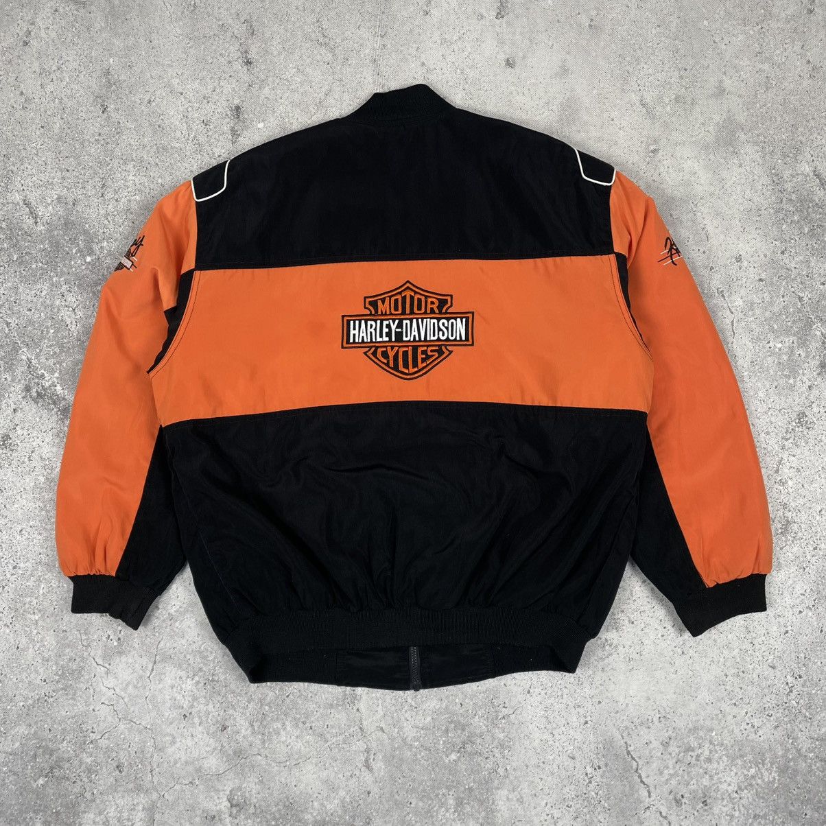 Harley Davidson × Vintage Vintage Harley Davidson Racing Jacket Size US XXL / EU 58 / 5 - 2 Thumbnail