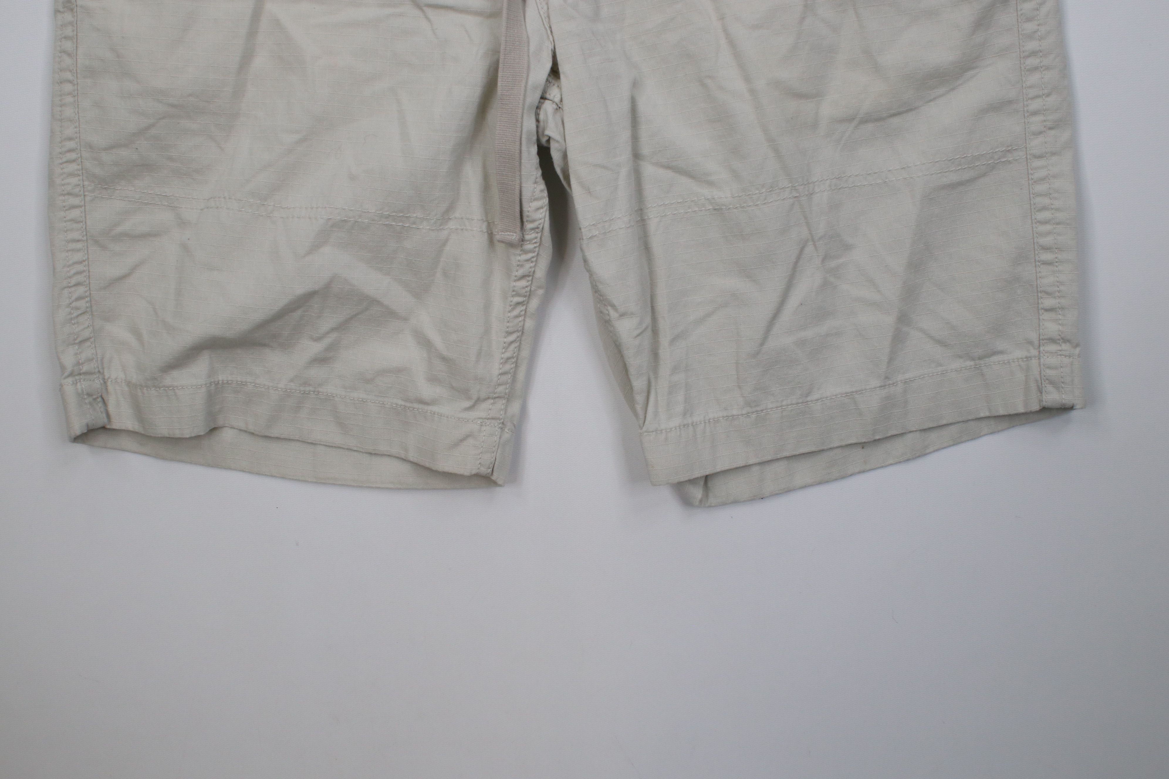 J.Crew Vintage Y2K J Crew Knee Ripstop Utility Shorts Stone Cotton Size US 34 / EU 50 - 4 Thumbnail