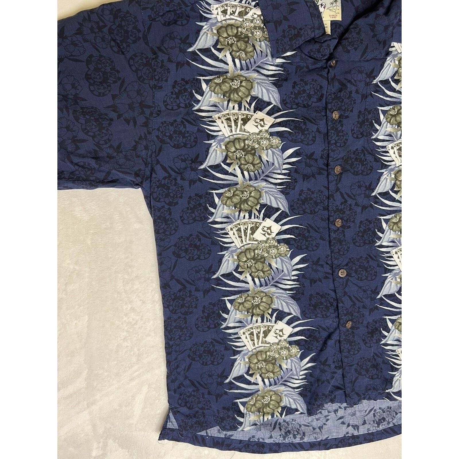 Big Dogs Vintage Big Dogs Hawaiian Button Up Shirt Size Large “Play t Size US L / EU 52-54 / 3 - 2 Thumbnail