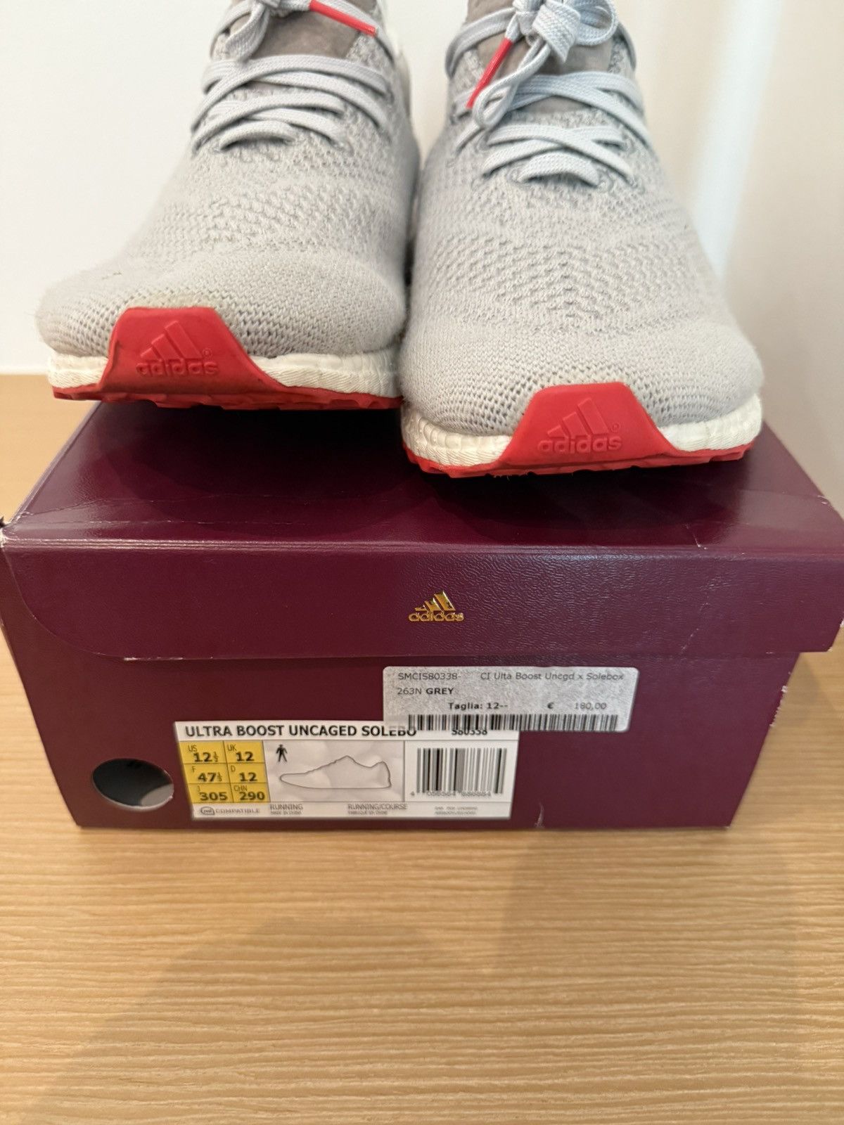 Adidas Solebox x Adidas Ultra Boost Uncaged Size US 12.5 / EU 45-46 - 7 Thumbnail