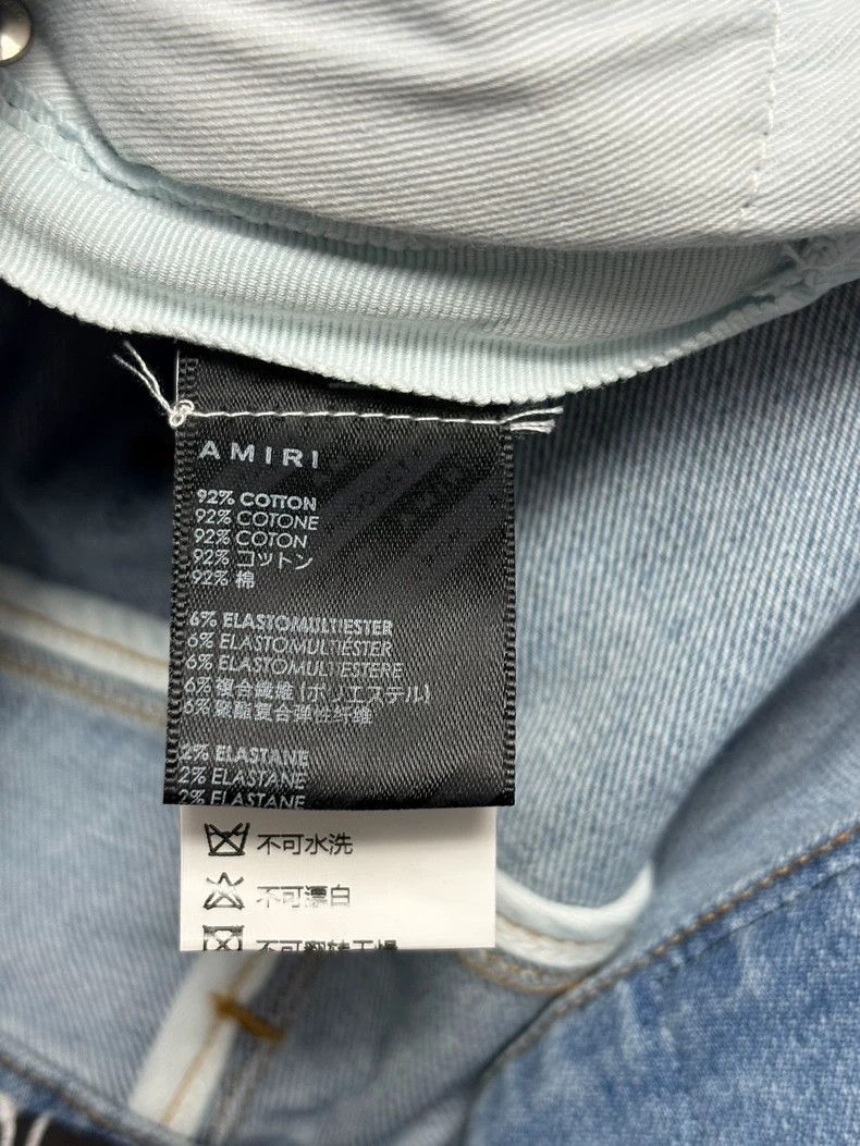 Amiri Amiri patch ripped jeans Size US 31 - 8 Thumbnail