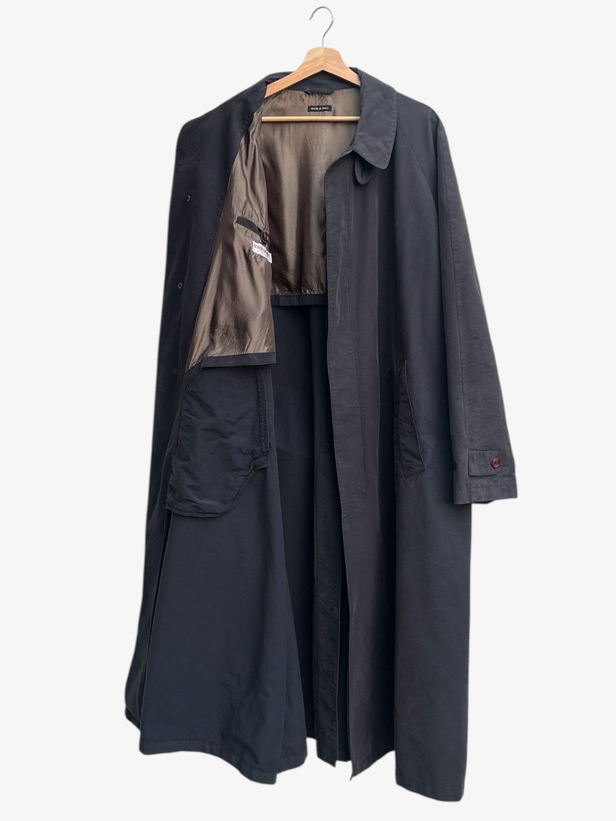 Giorgio Armani Vintage 90’s Giorgio Armani Le Collezioni Trench Coat Size US L / EU 52-54 / 3 - 3 Thumbnail