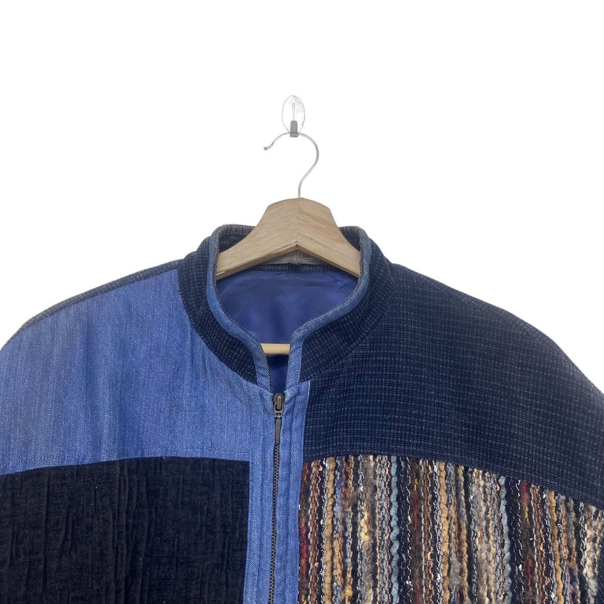 Designer × Japanese Brand Vintage Japanese Brand Prio Alegre Patchwork Jacket Size US M / EU 48-50 / 2 - 10 Thumbnail