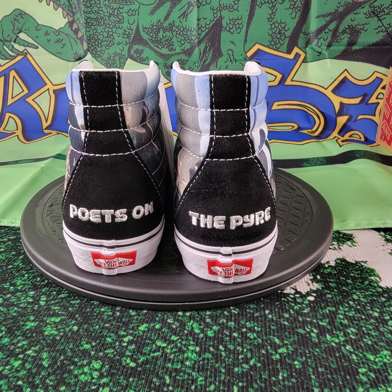 Vans VANS SK8-HI MOCA Frances Black High Top Unisex Sneakers Sz9 Size US 9 / IT 39 - 3 Thumbnail