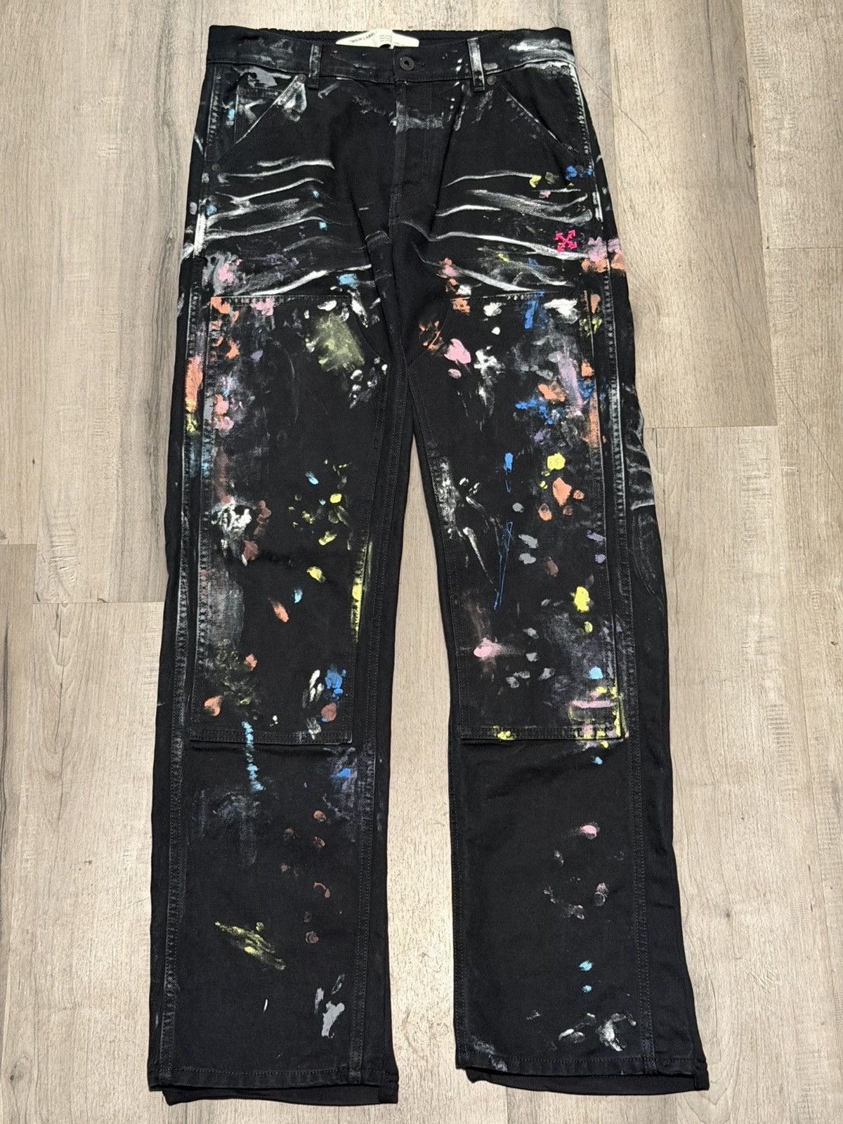 Off-White Off White Painter Carpenter Pants Size US 33 - 1 Thumbnail