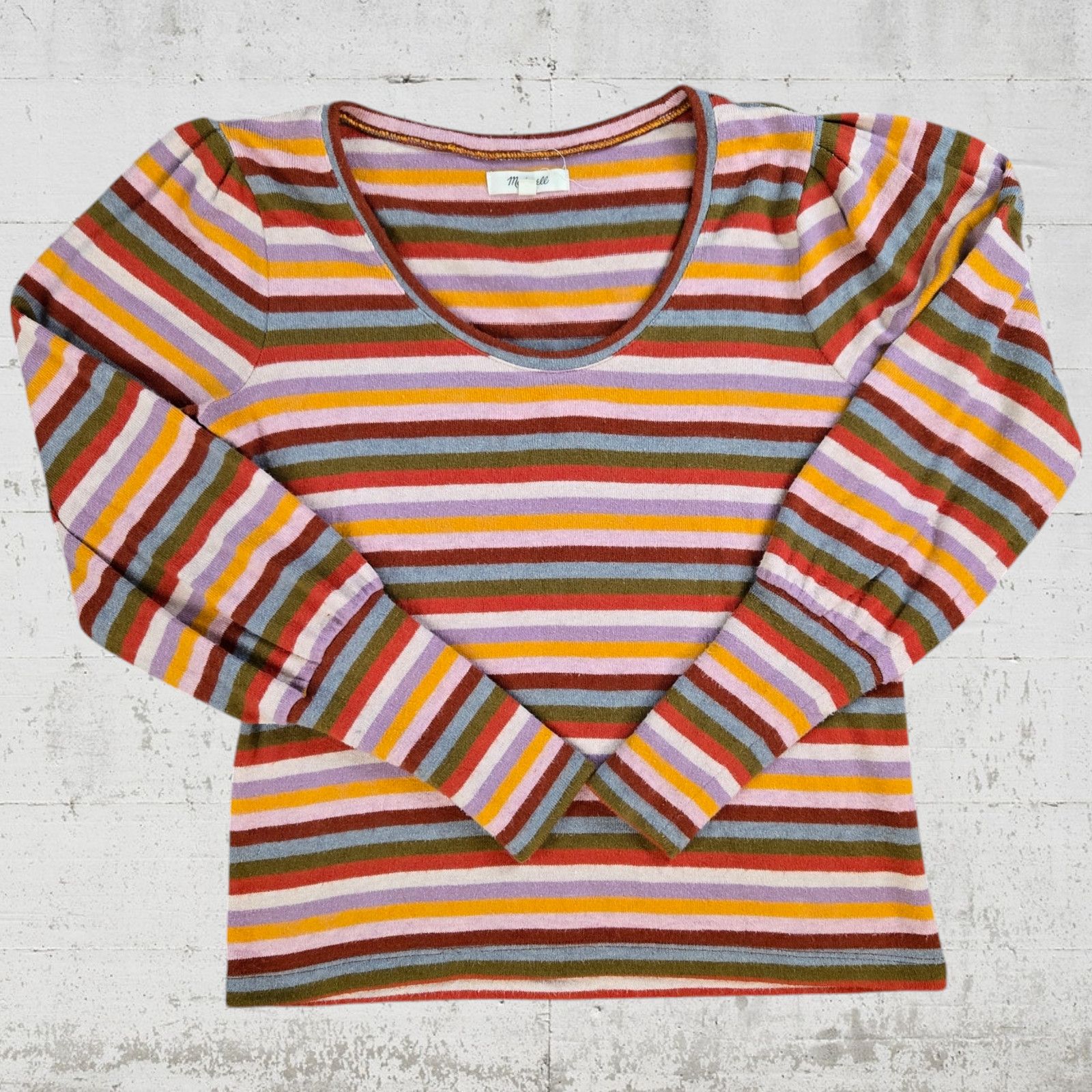 Madewell Madewell Retro Striped Sweater Size XS Size XS / US 0-2 / IT 36-38 - 2 Thumbnail