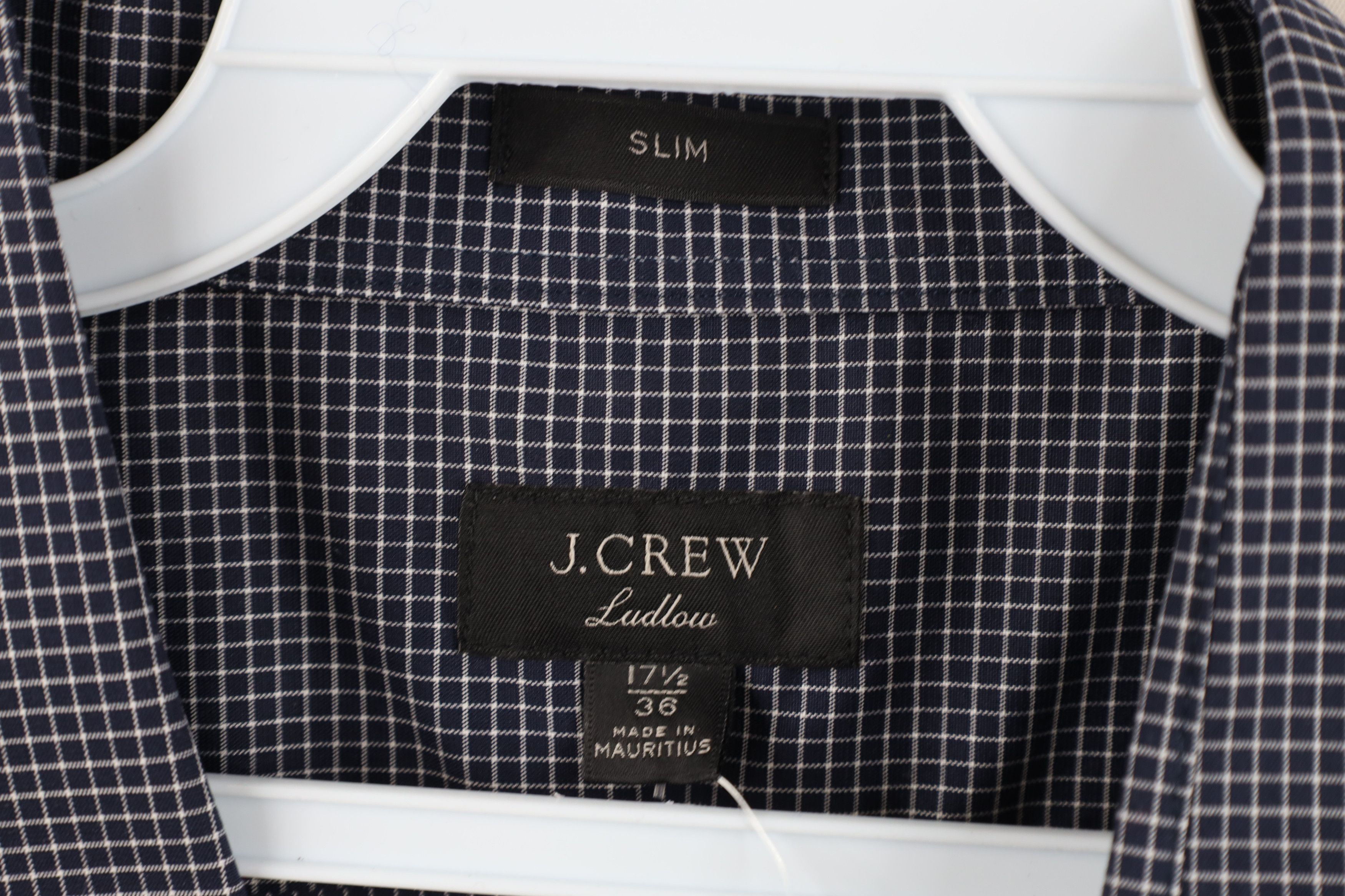 J.Crew New J Crew Collared Button Shirt Checkered Plaid Blue Cotton Size US M / EU 48-50 / 2 - 4 Thumbnail