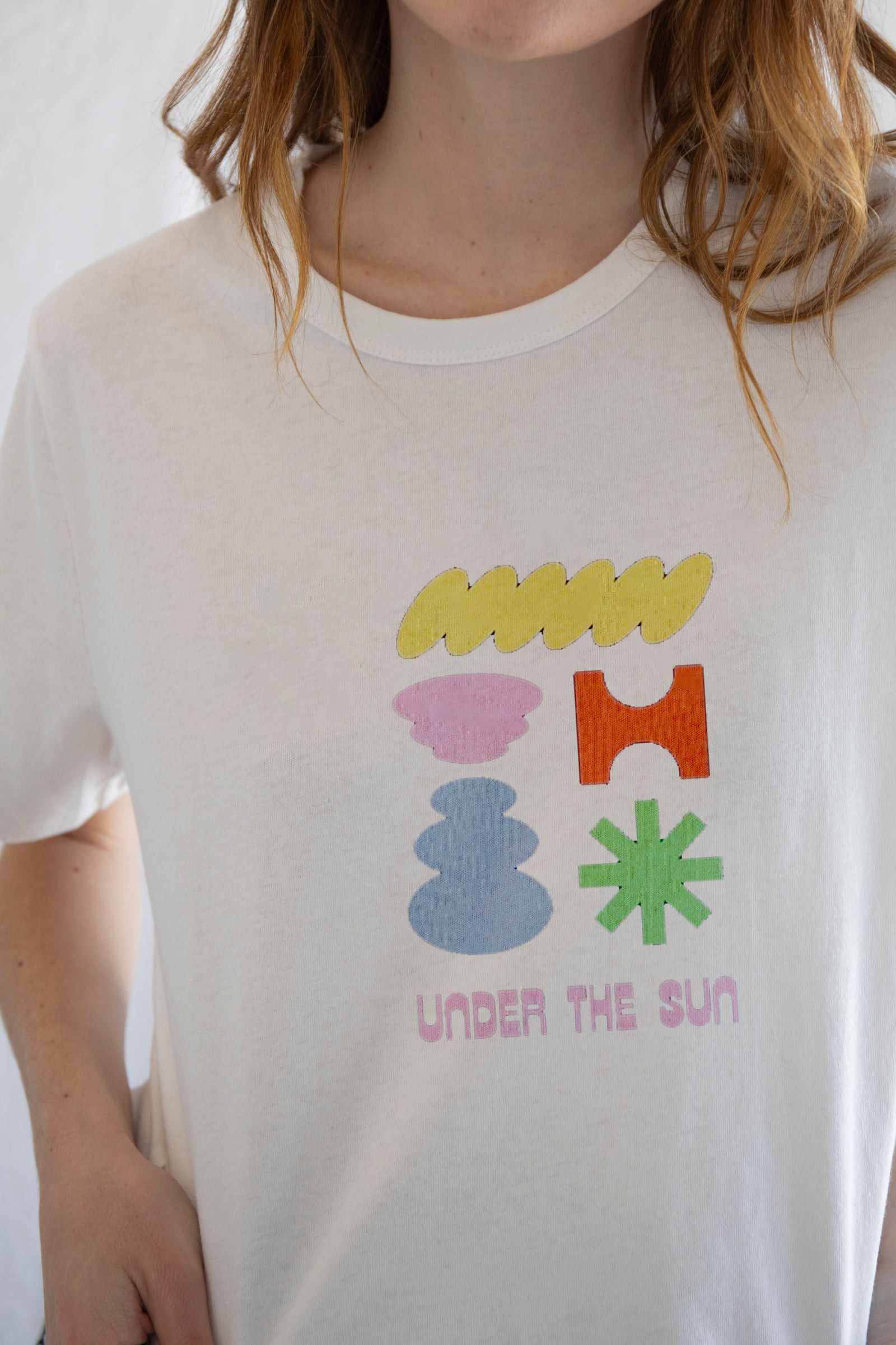Designer × Vintage Under the Sun Graphic Tee – Radiate Bold Energy Size S / US 4 / IT 40 - 2 Thumbnail