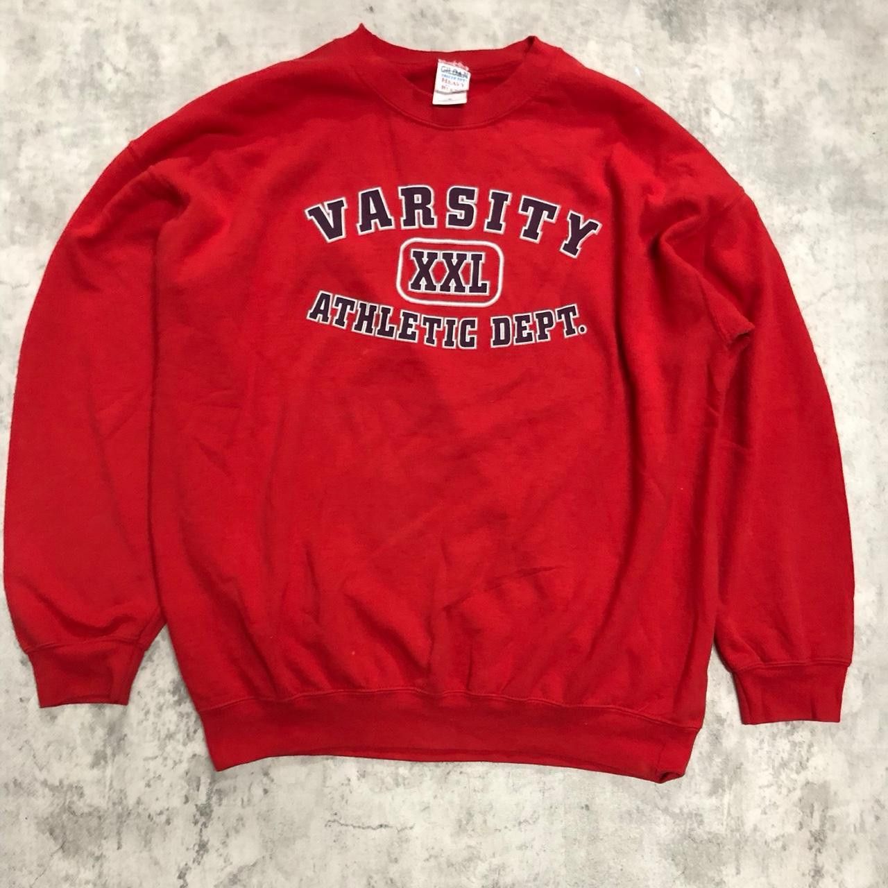 Gildan vintage 90s crewneck sweatshirt clothing Boxy rap hip hop Size US XL / EU 56 / 4 - 1 Thumbnail