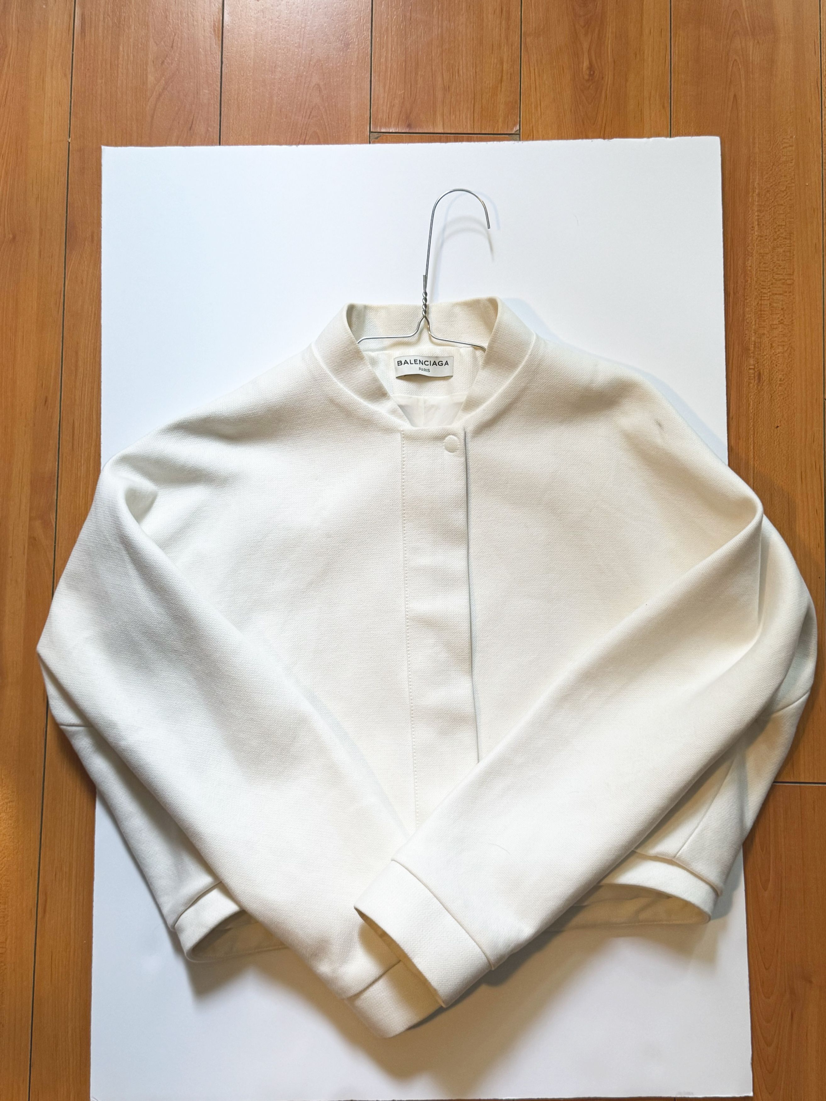 Balenciaga BALENCIAGA ZIP-UP PLACK JACKET Size XS / US 0-2 / IT 36-38 - 6 Thumbnail