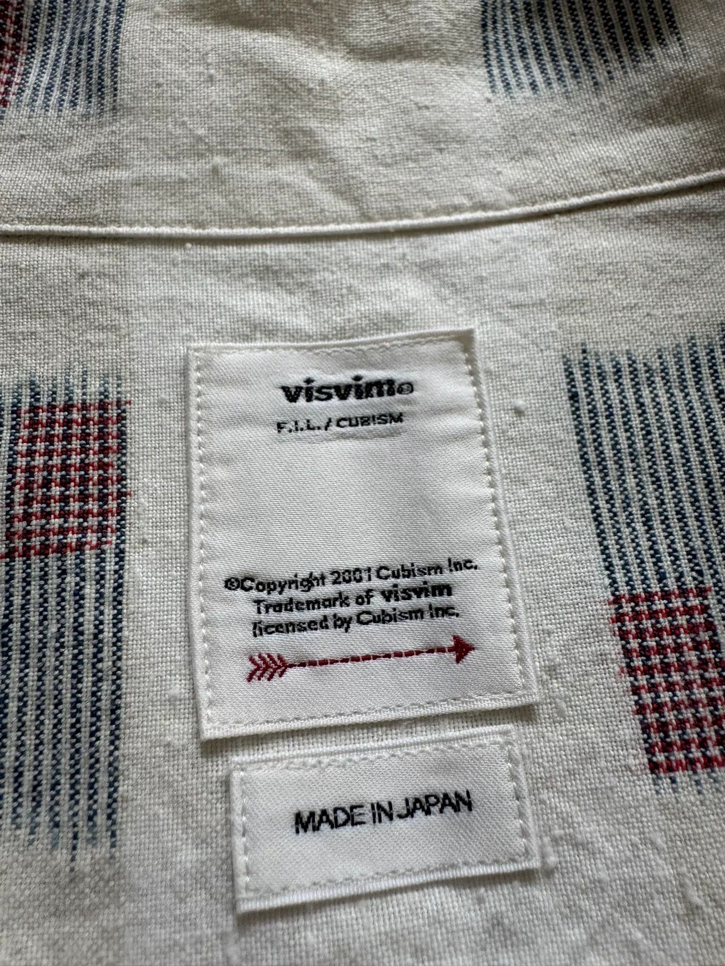Visvim VISVIM 23SS CABAN SHIRT S/S KASURI Size US M / EU 48-50 / 2 - 3 Thumbnail
