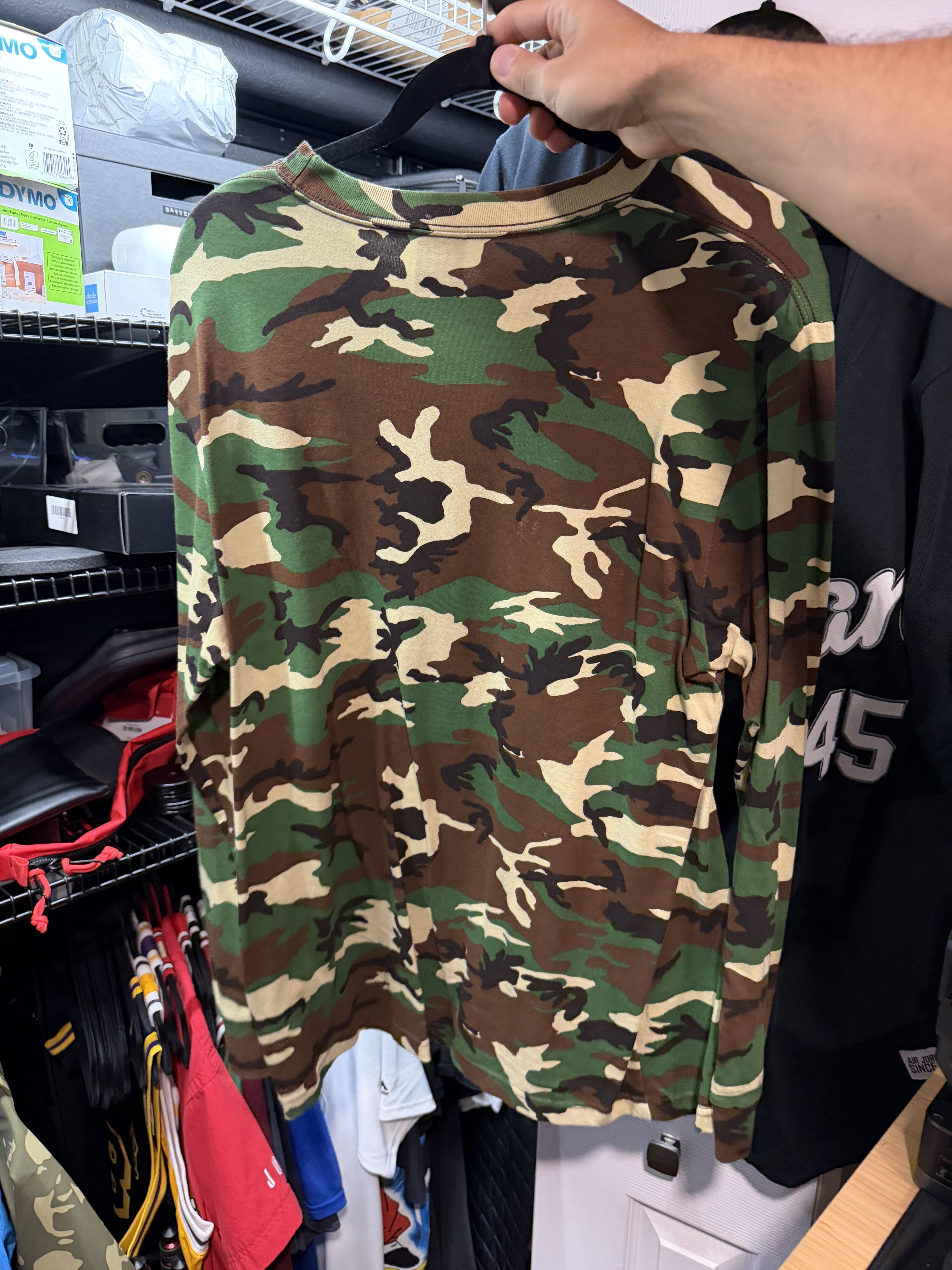 October's Very Own OVO October’s Very Own Camo Long Sleeve T-Shirt – Size L Size US L / EU 52-54 / 3 - 2 Thumbnail