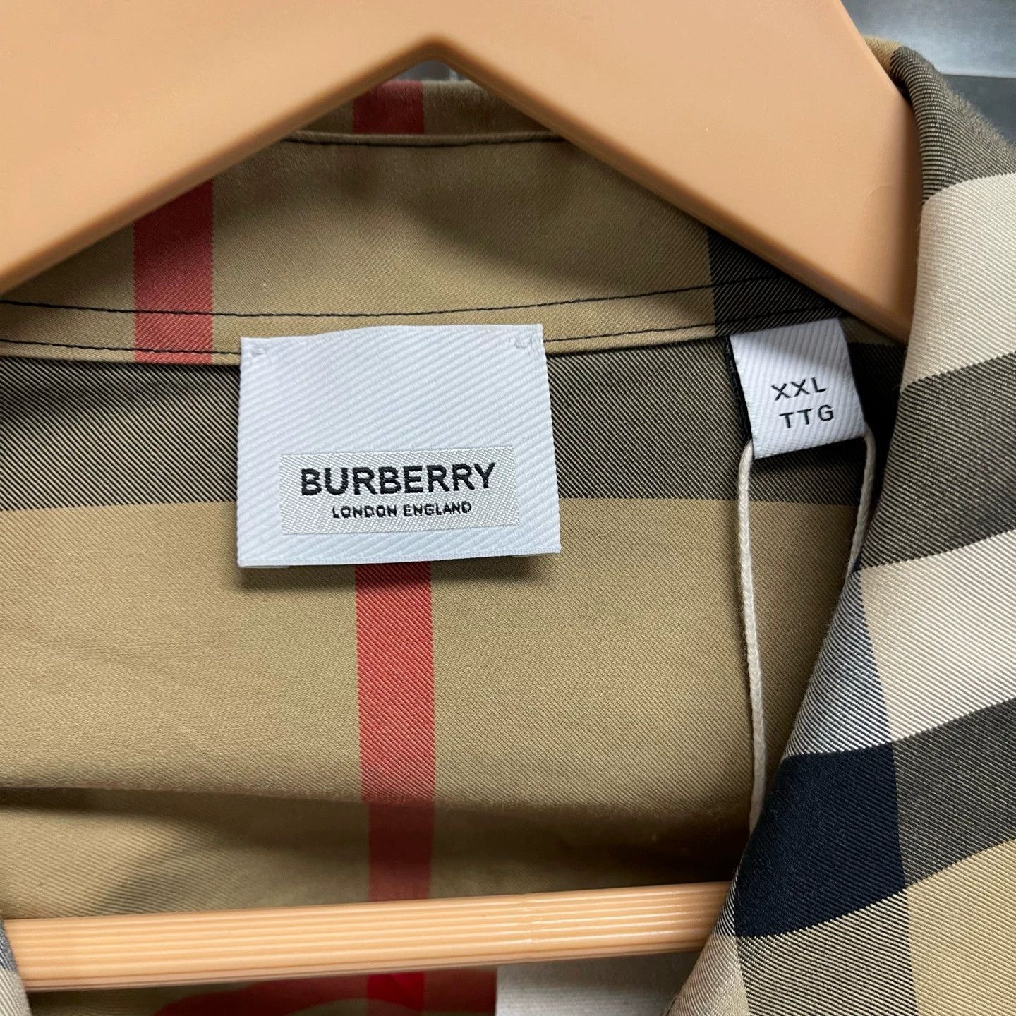 Burberry Burberry Check zip-up jacket XXL 99 new #10623 Size US XXL / EU 58 / 5 - 3 Thumbnail