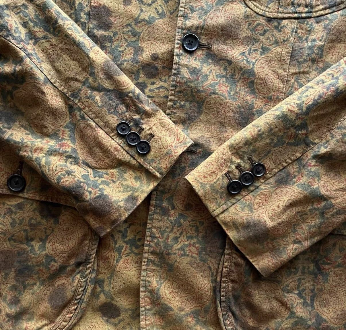 Polo Ralph Lauren Ralph Lauren Distressed Print Hunting Jacket - Polo RL K22 Size US S / EU 44-46 / 1 - 4 Thumbnail