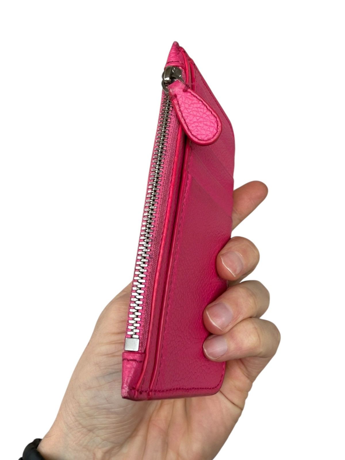 Balenciaga Balenciaga pink card holder zip wallet Size ONE SIZE - 3 Thumbnail