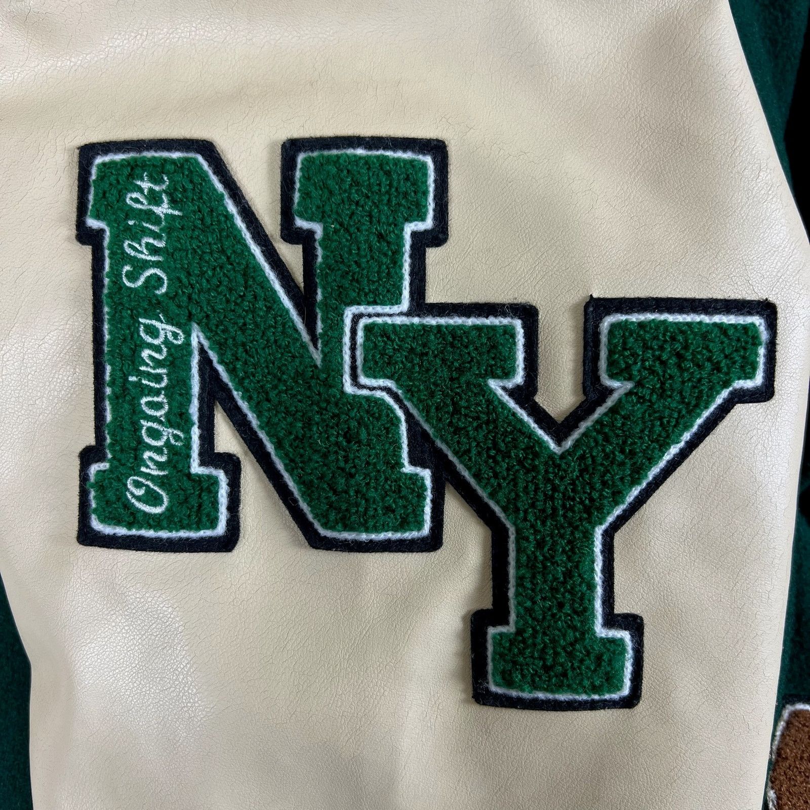 Zara Zara “Crystal Clear” Varsity Jacket XL Embroidered Cactus Size US XL / EU 56 / 4 - 8 Thumbnail