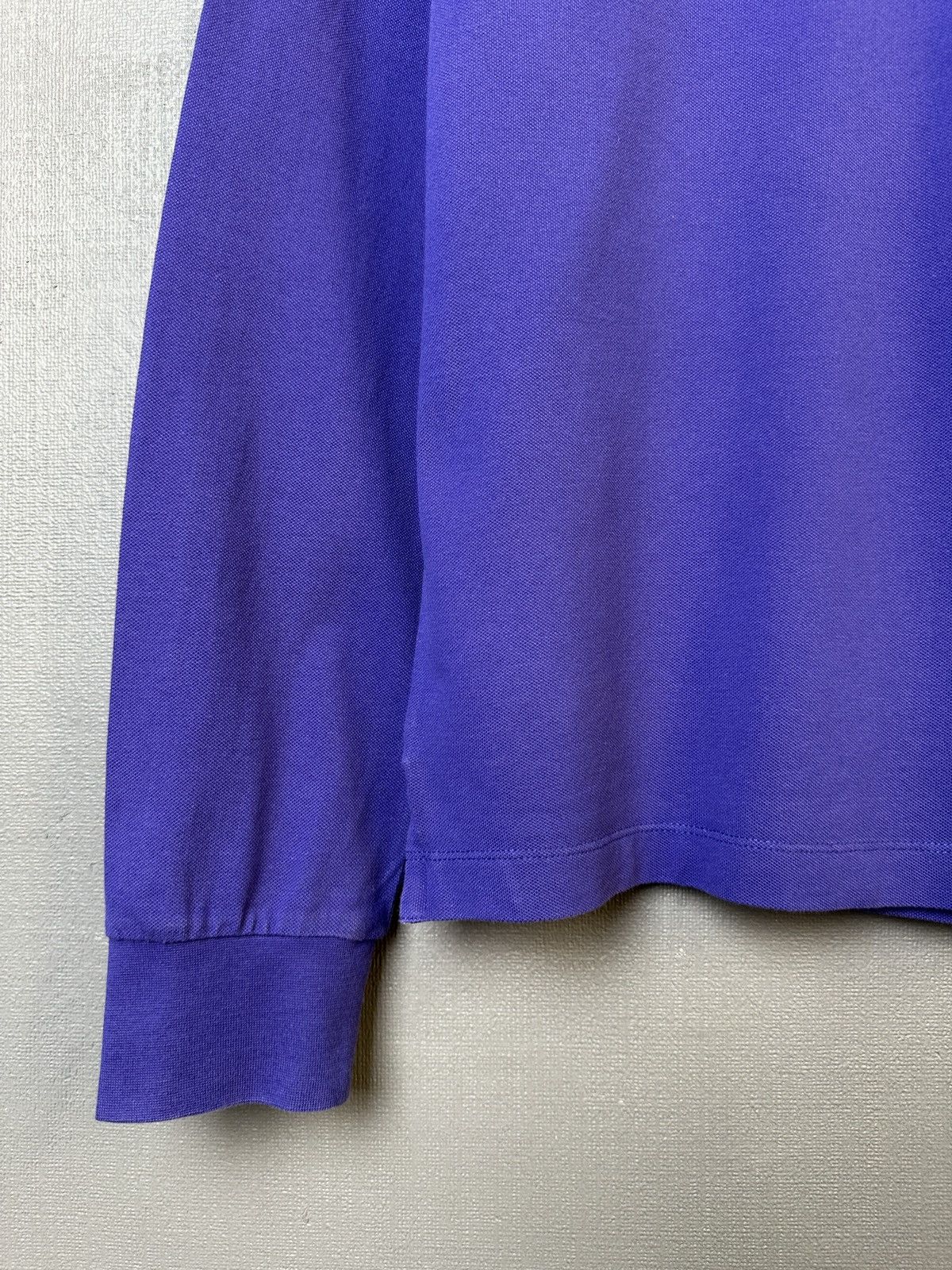 Stone Island STONE ISLAND Patch Program Long Sleeve Polo Shirt Purple S Size US S / EU 44-46 / 1 - 8 Thumbnail