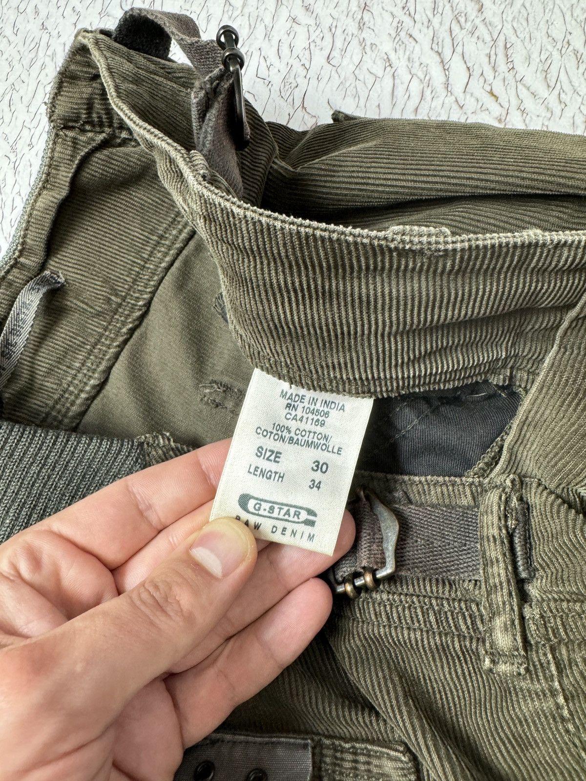 G-Star G-Star Raw vintage Rafter Pant WMN corduroy tightening rare Size 30" / US 8 / IT 44 - 12 Thumbnail