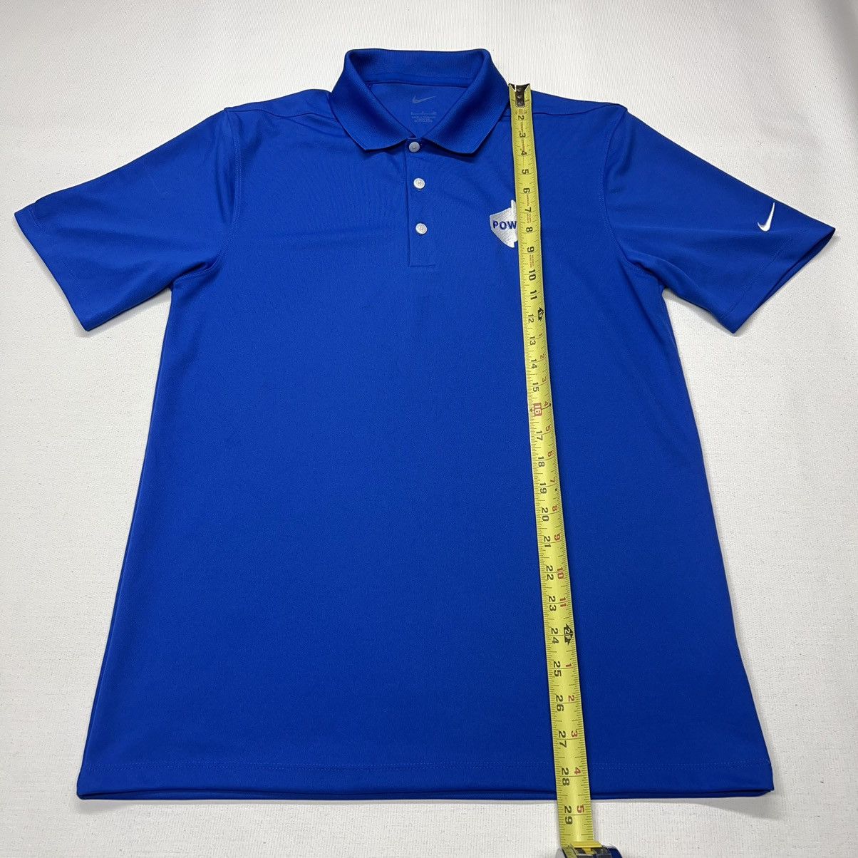 Nike Nike Polo Shirt Blue Golf Embroidered Power Logo Athletic Size US S / EU 44-46 / 1 - 18 Thumbnail