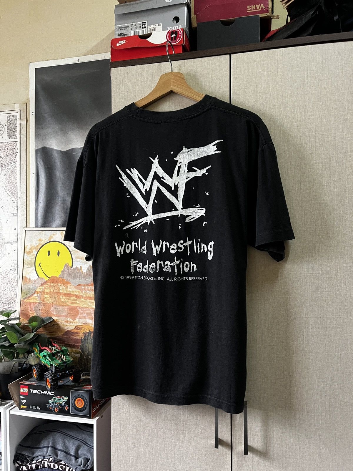 Vintage Rare Vintage Rikishi WWF design in USA Size US L / EU 52-54 / 3 - 3 Thumbnail