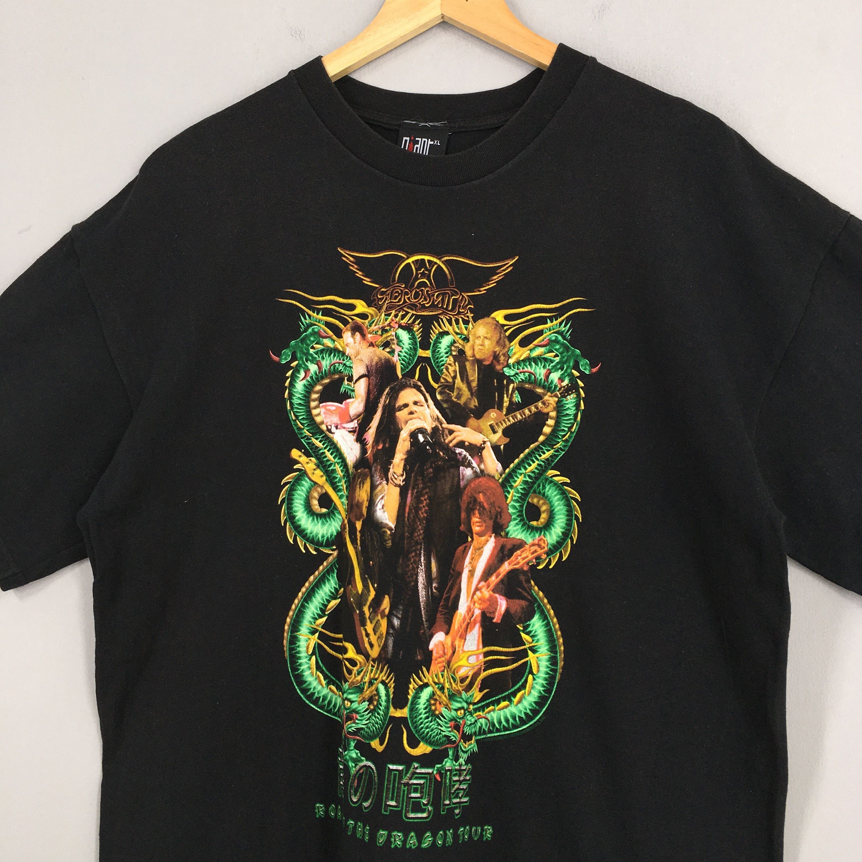 Aerosmith Bon Jovi Roar Of The Dragon Tour T shirt XL Menswear