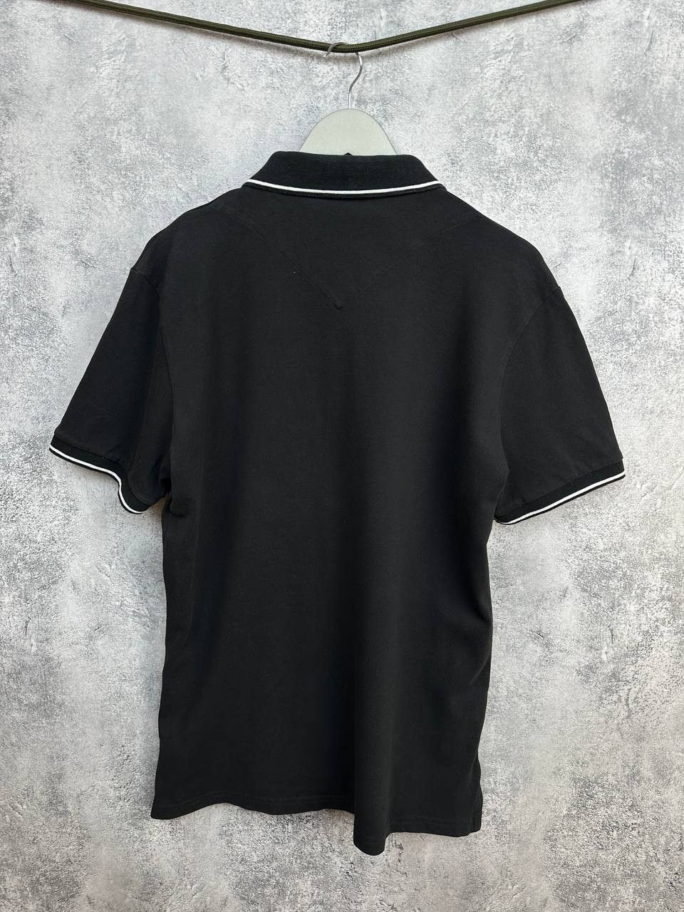 Just Cavalli Just Cavalli Black Crest Logo Piqué Polo Shirt Short Sleeve Size US XXL / EU 58 / 5 - 2 Thumbnail