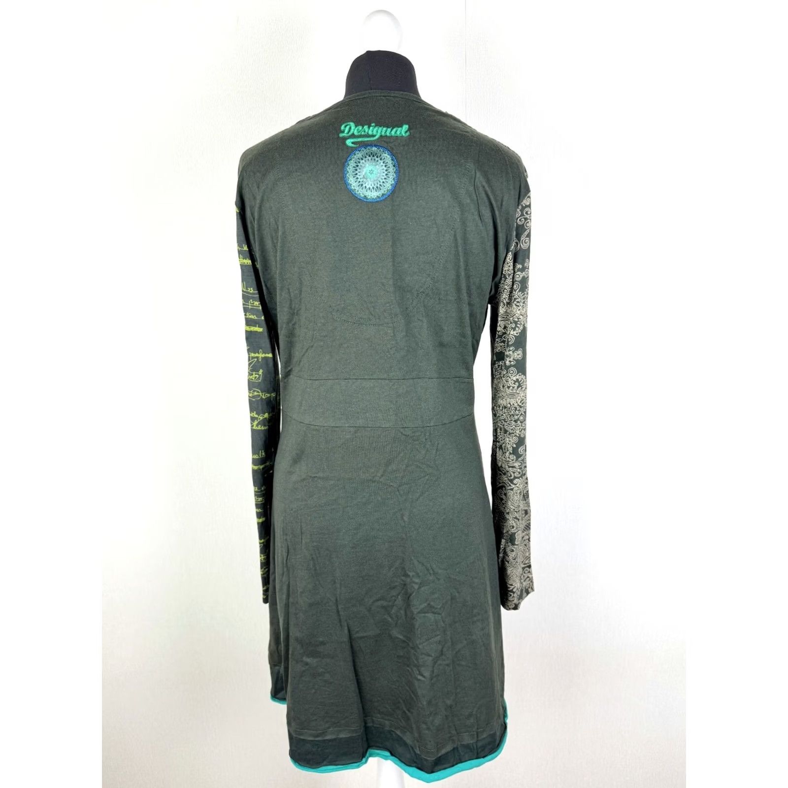 Desigual Desigual womens green Dress Size XL Size XL / US 12-14 / IT 48-50 - 3 Thumbnail
