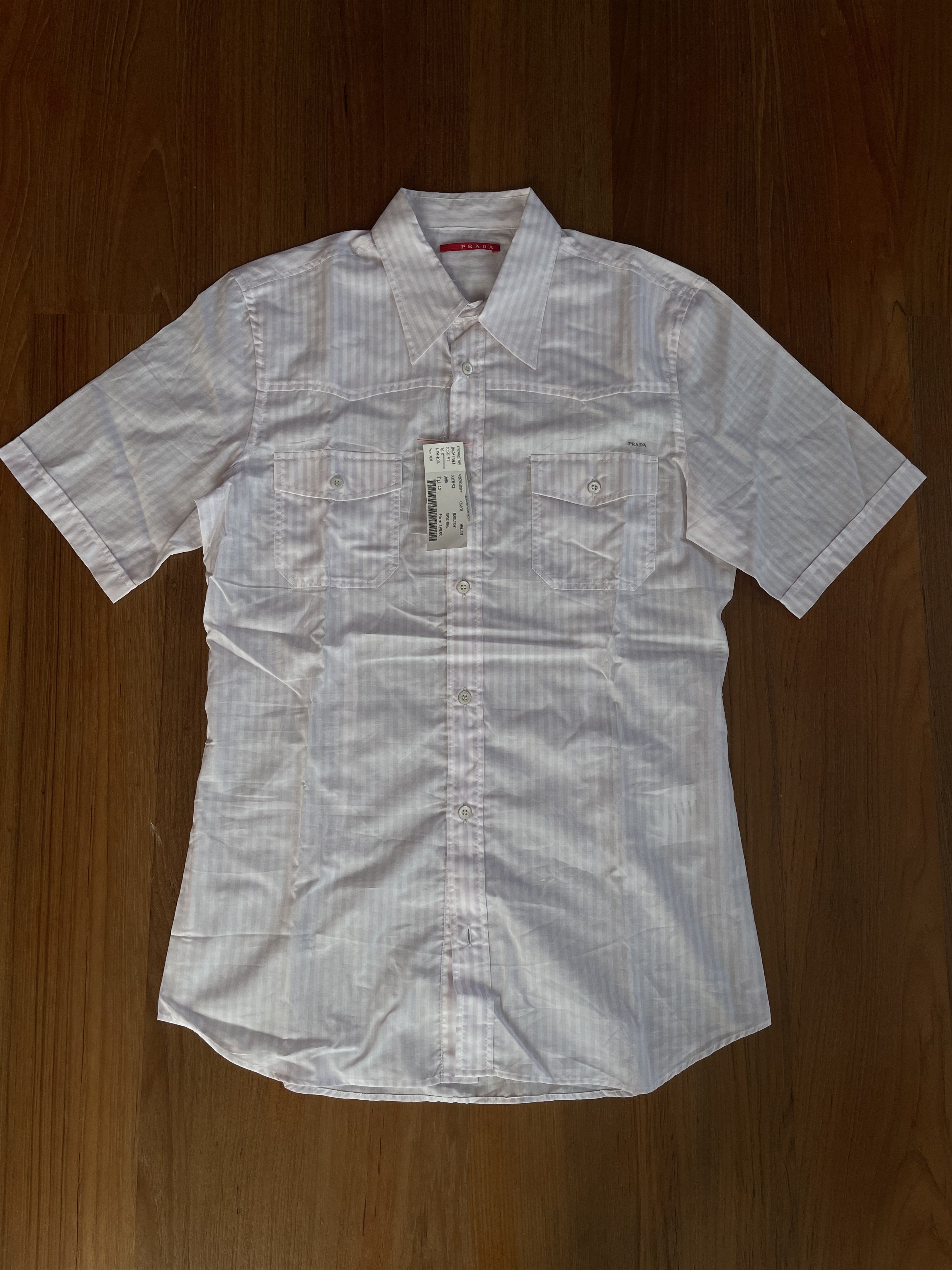 Prada Prada Luna Rossa Vintage Shirt Size US M / EU 48-50 / 2 - 1 Thumbnail