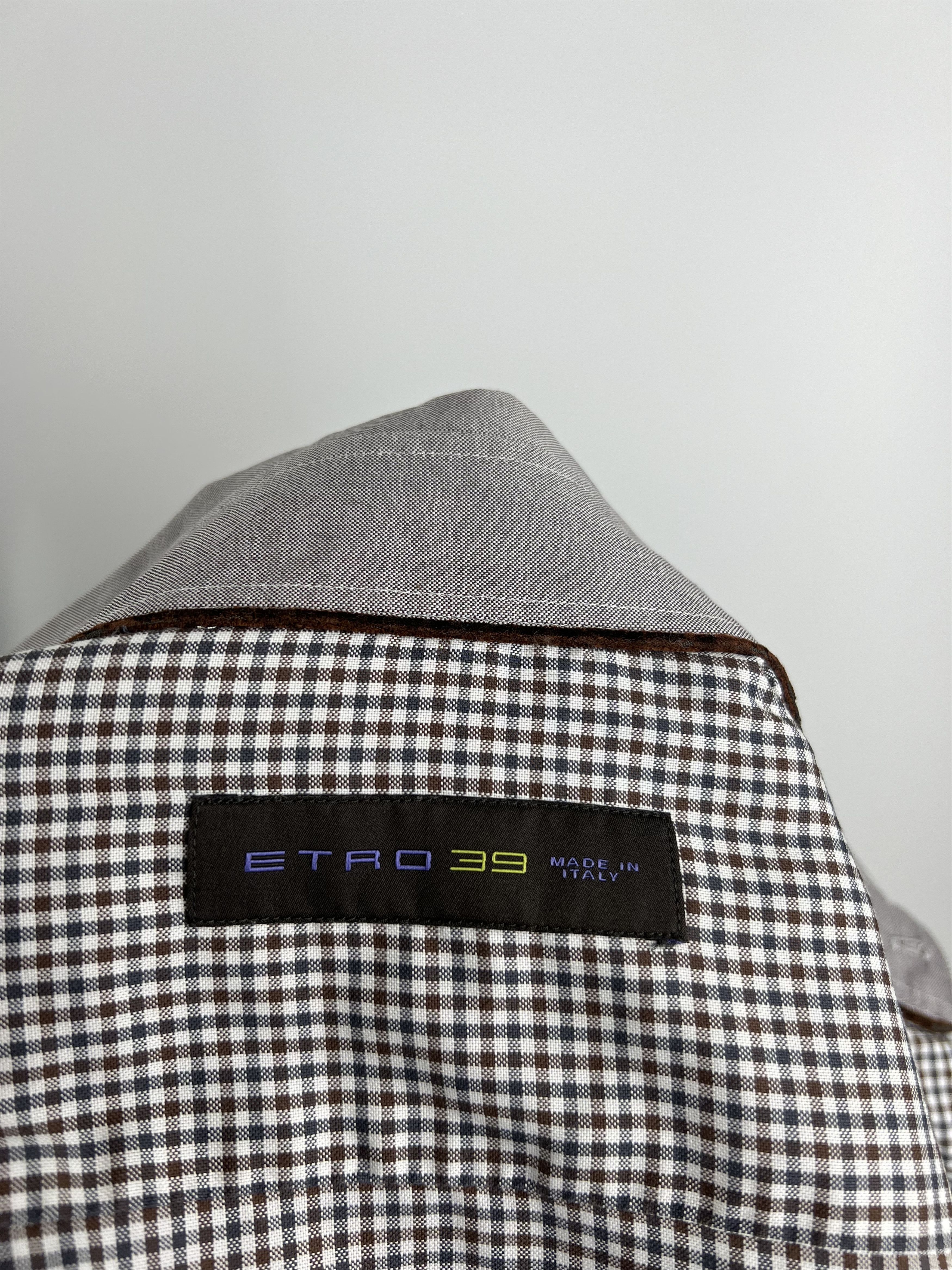 Etro Etro Men's Long Sleeve Check Button Up Shirt Size 39 Size US S / EU 44-46 / 1 - 4 Thumbnail